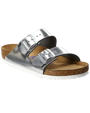 Birkenstock Femme Arizona Sandale en Cuir à Semelle Douce