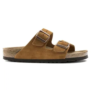 Birkenstock Femme Arizona Semelle Douce en Daim Mink