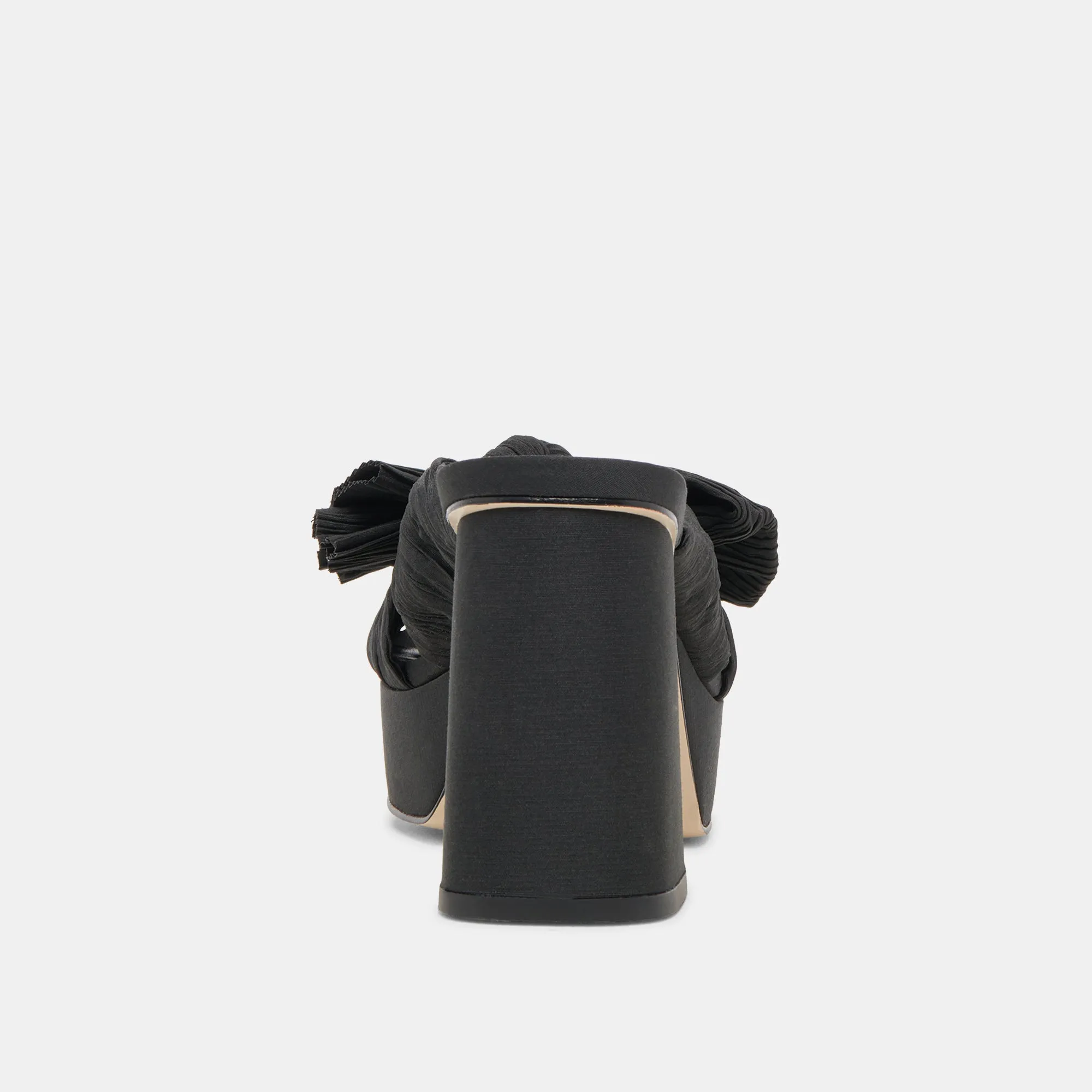 TALONS BLARE ONYX SATIN