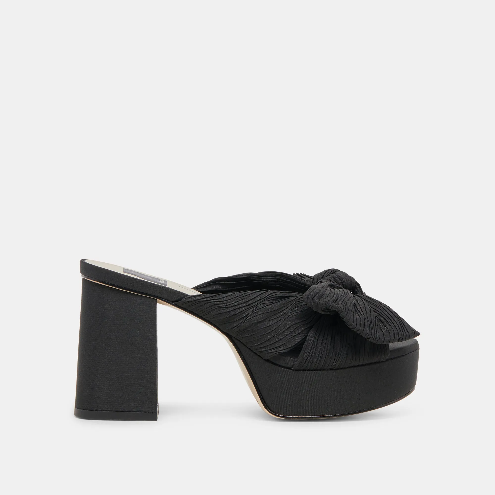 TALONS BLARE ONYX SATIN