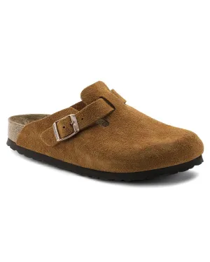 Boston Semelle souple en daim cuir