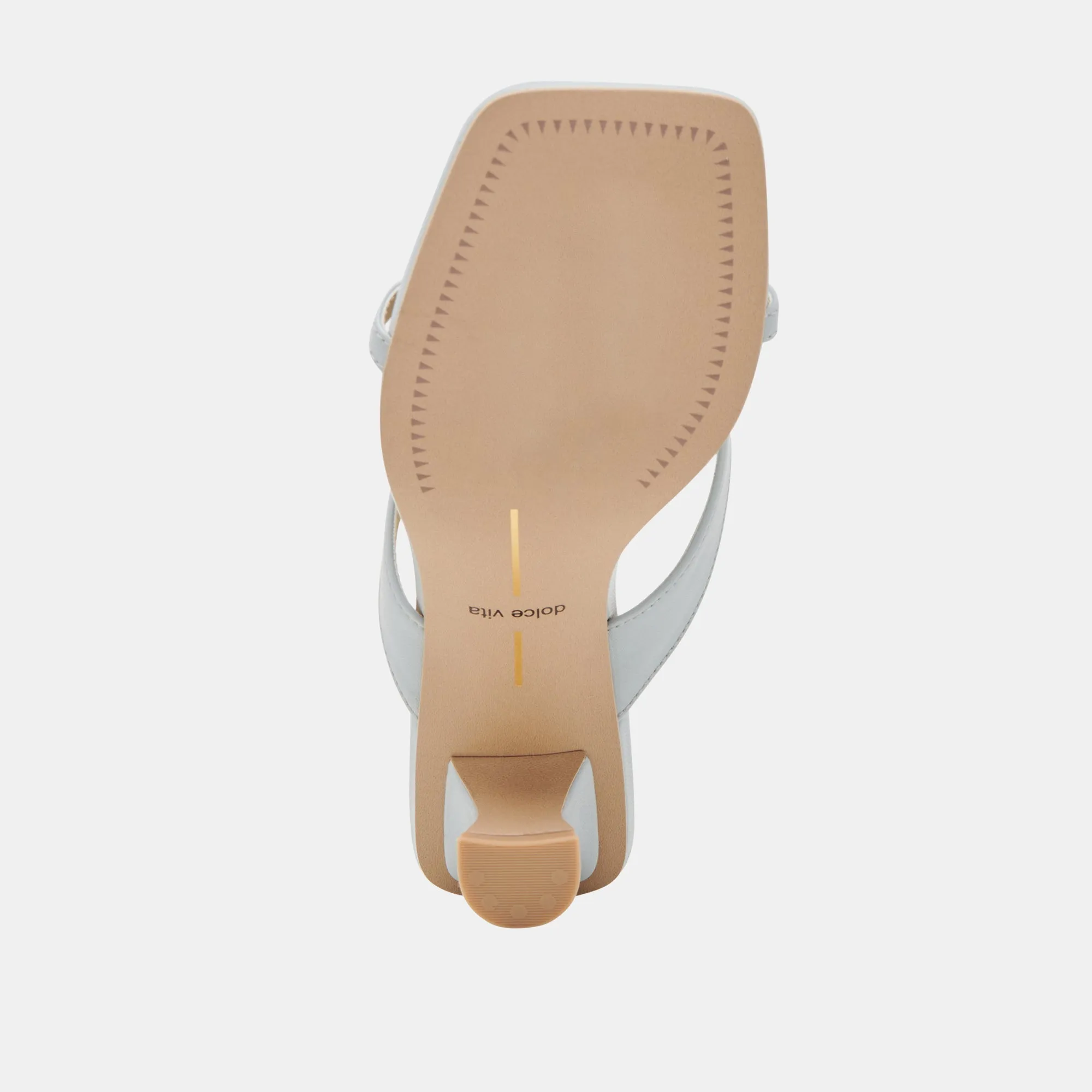 BREVEL TALONS CUIR BLEU CLAIR
