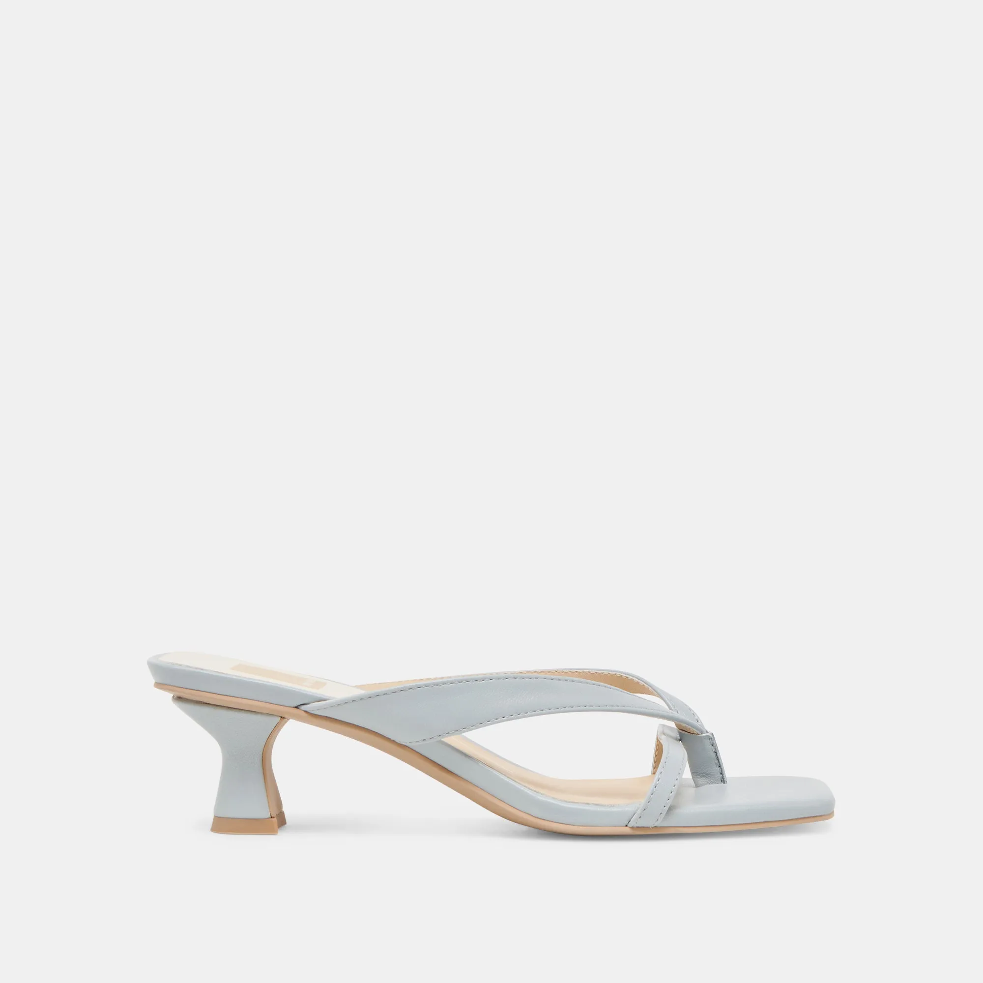 BREVEL TALONS CUIR BLEU CLAIR