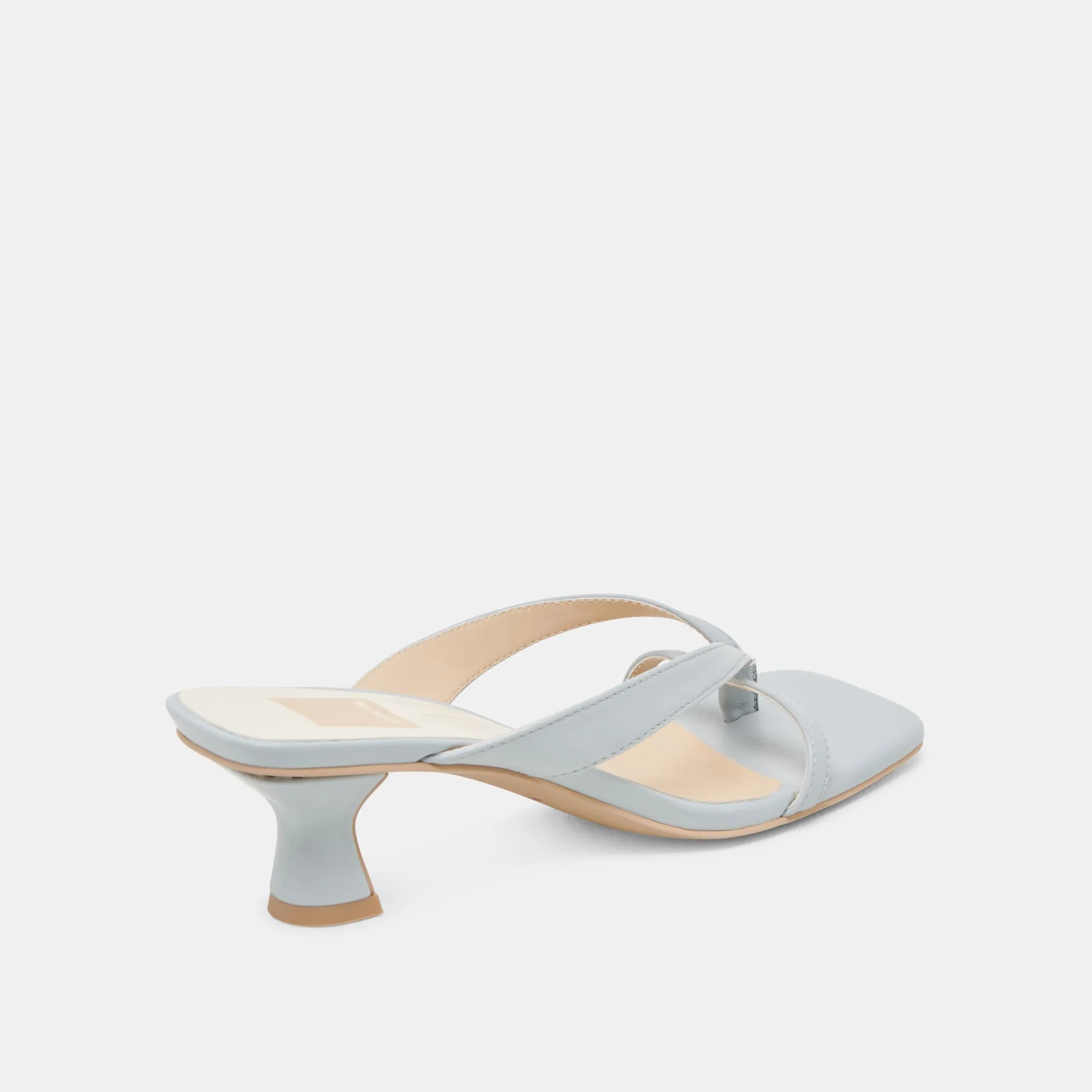 BREVEL TALONS CUIR BLEU CLAIR