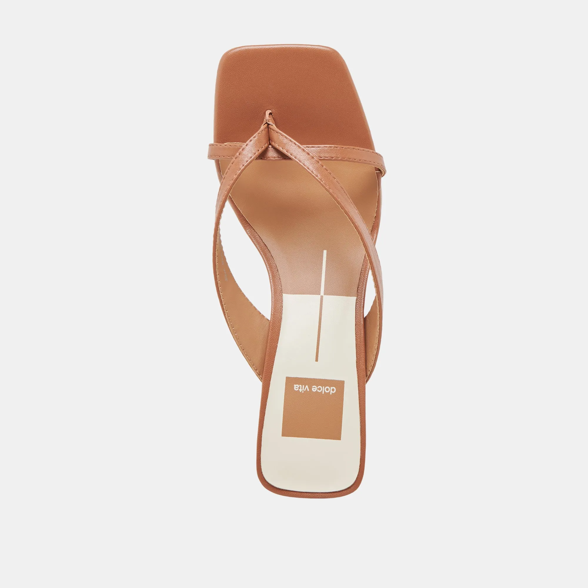 BREVEL TALONS CUIR SADDLE