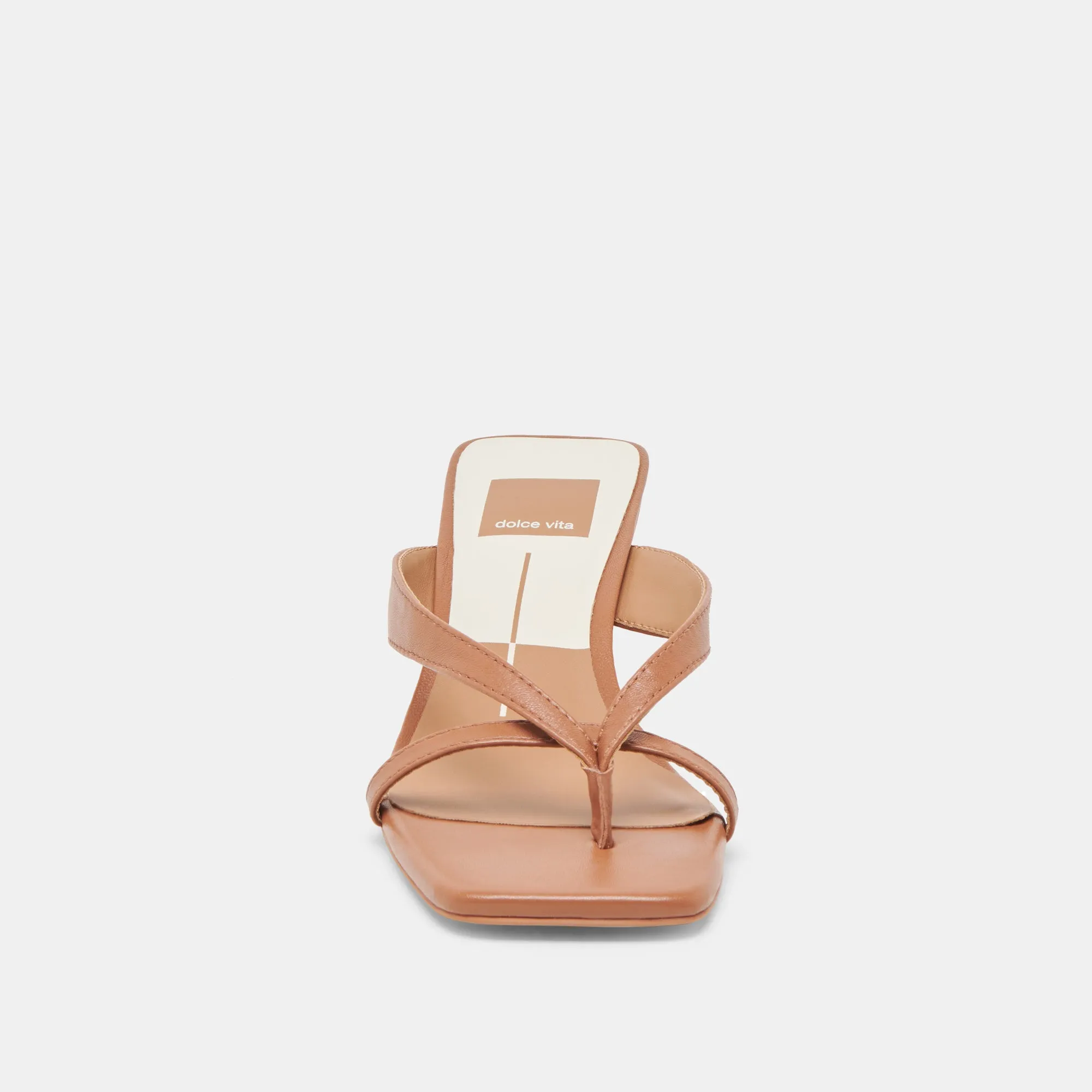 BREVEL TALONS CUIR SADDLE