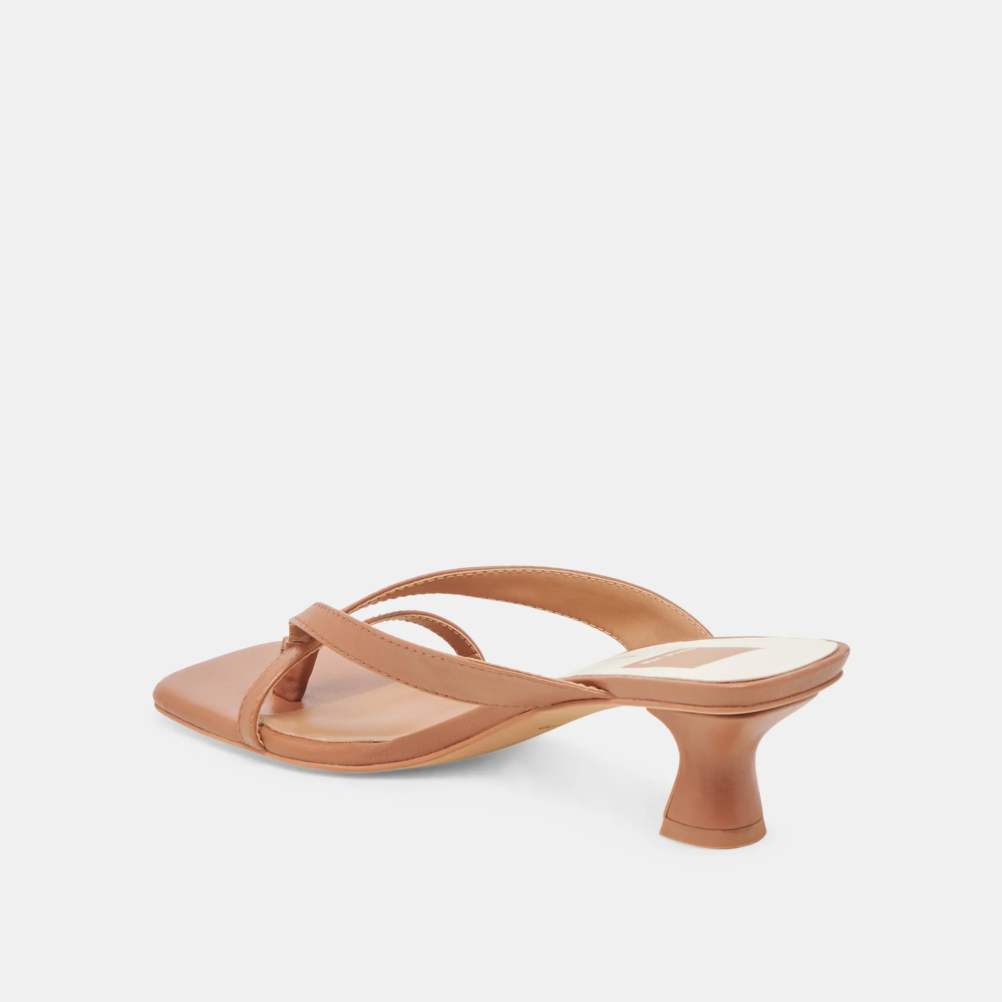 BREVEL TALONS CUIR SADDLE