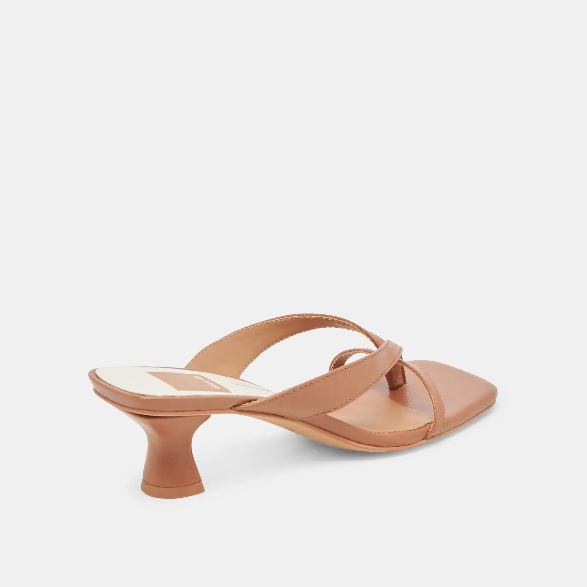 BREVEL TALONS CUIR SADDLE