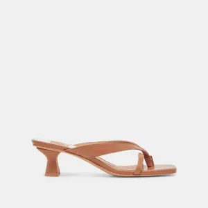 BREVEL TALONS CUIR SADDLE