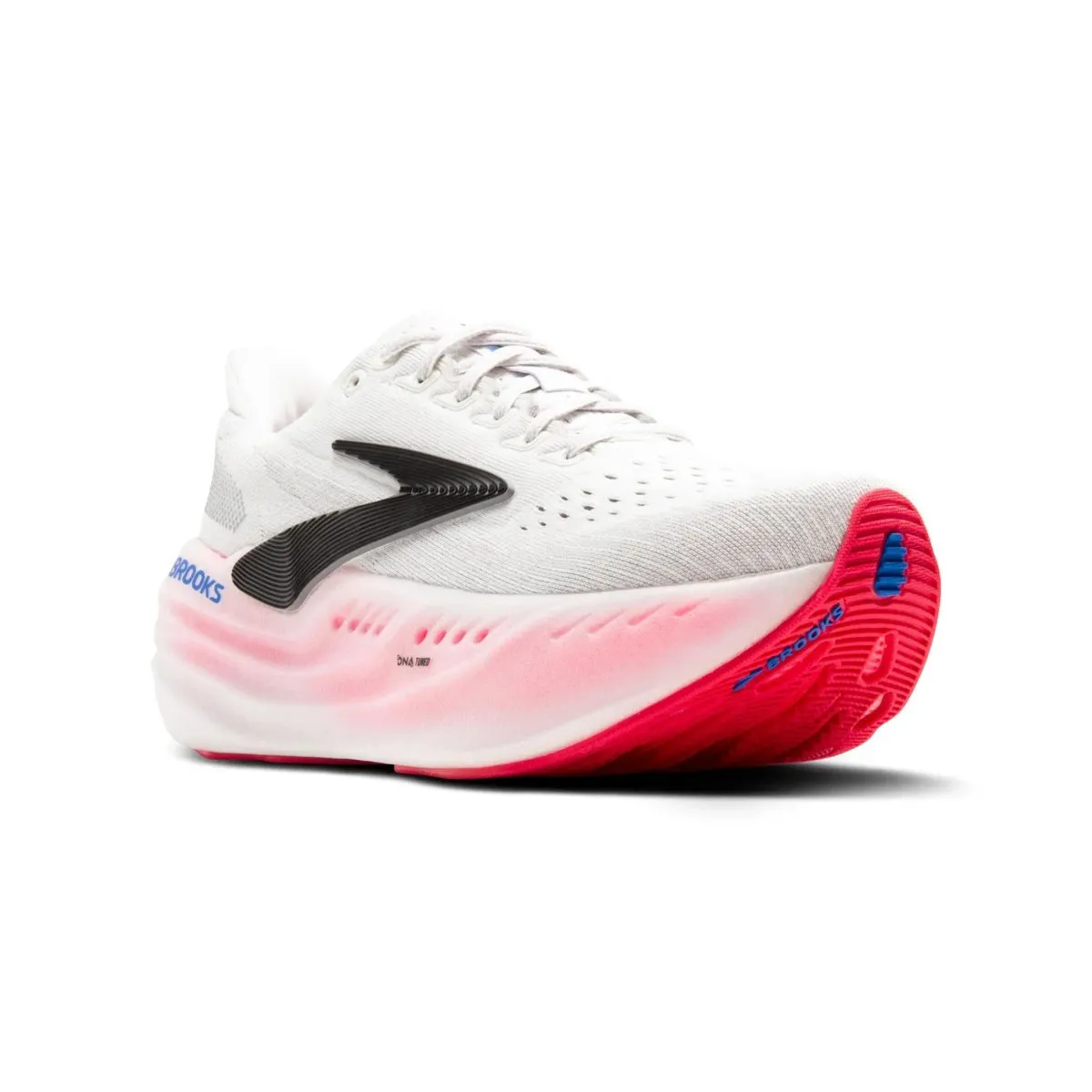 Brooks Femmes Glycerin Max Blanc/Noir/Rose Diva