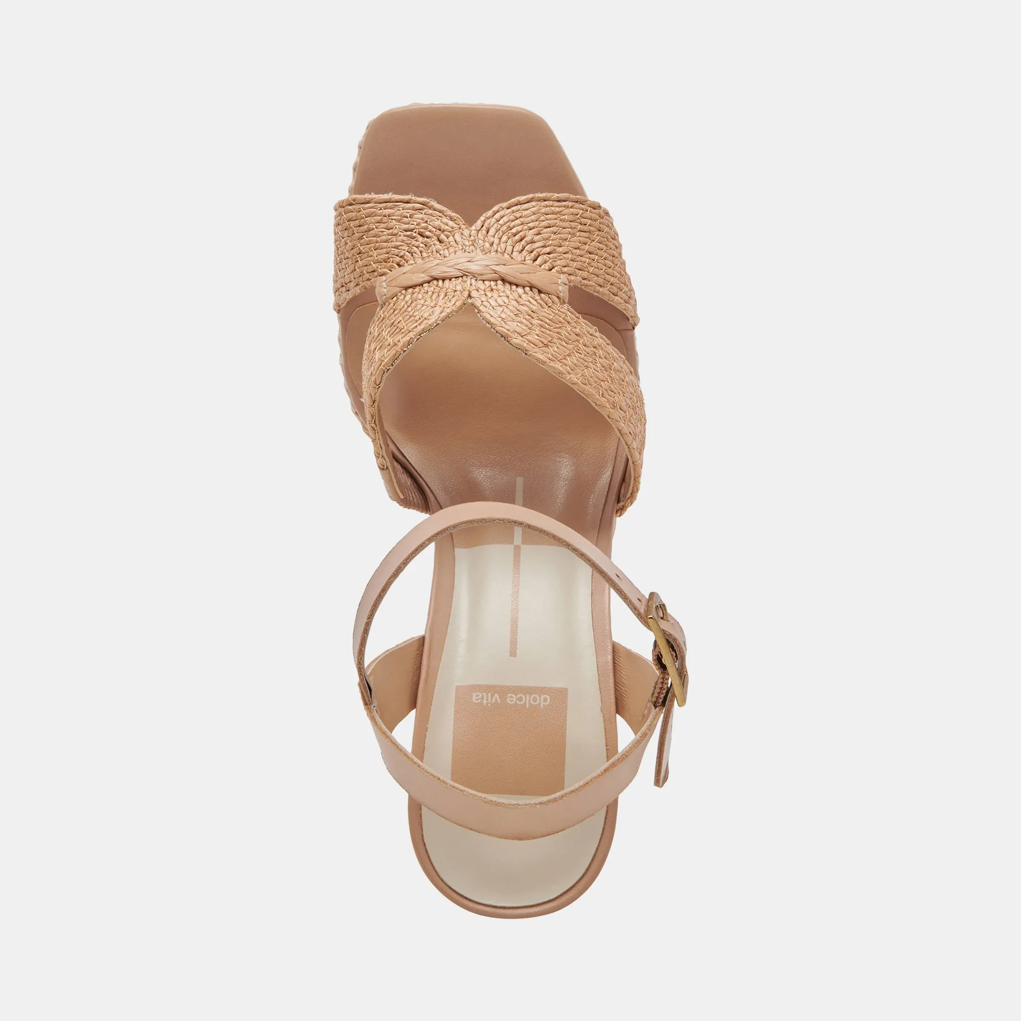 TALONS CALE LT RAFFIA NATUREL