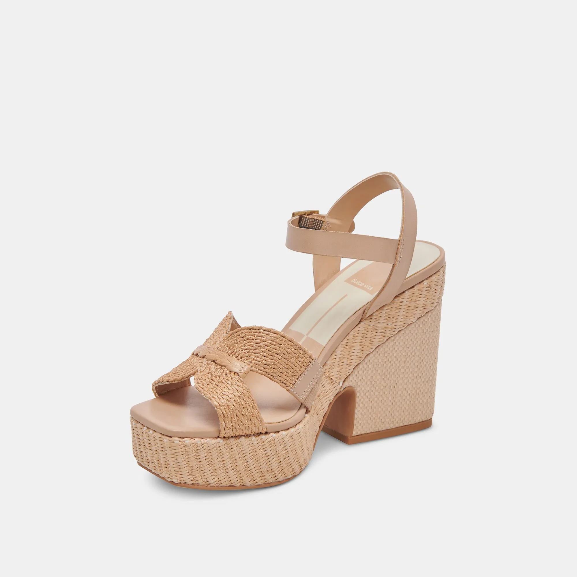 TALONS CALE LT RAFFIA NATUREL