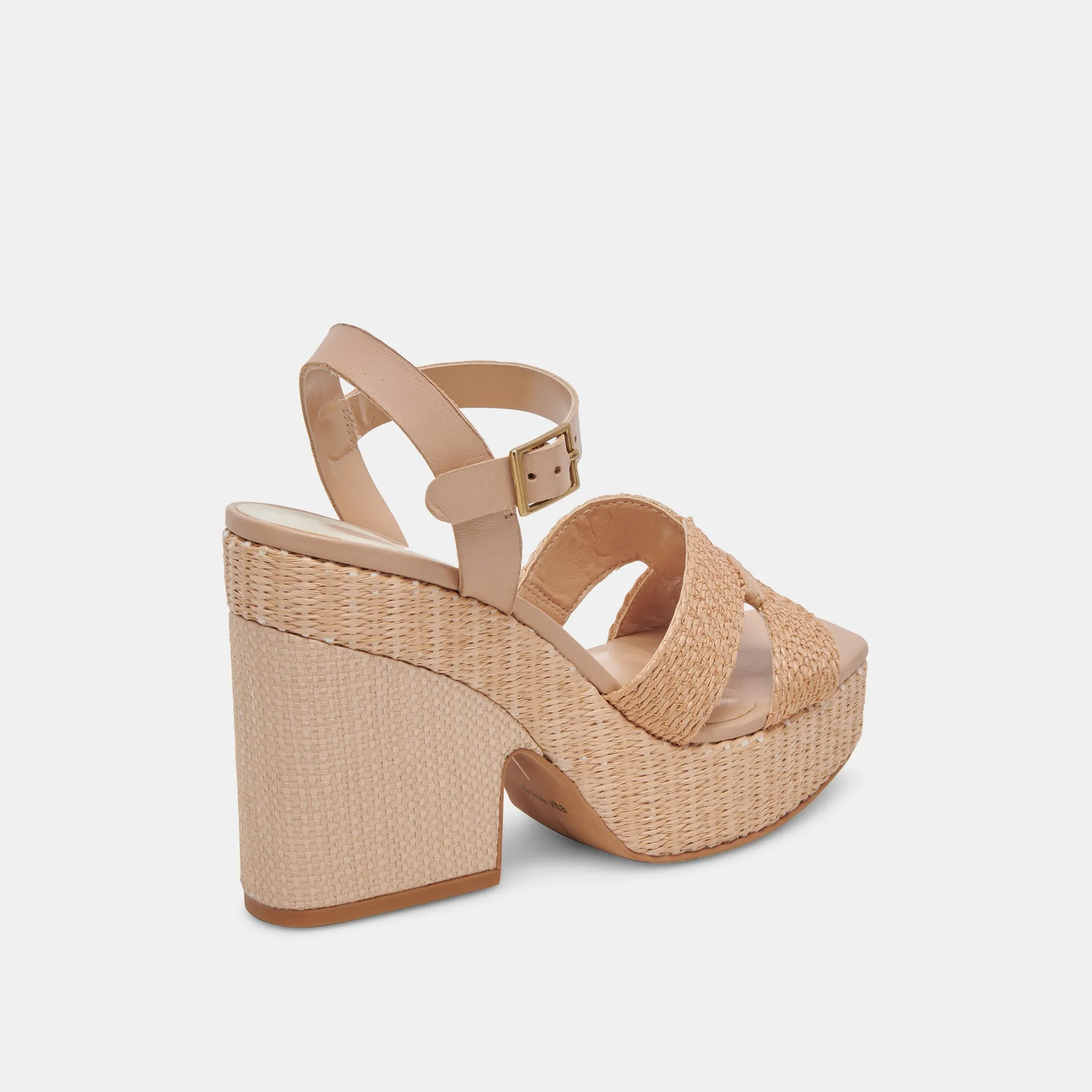 TALONS CALE LT RAFFIA NATUREL