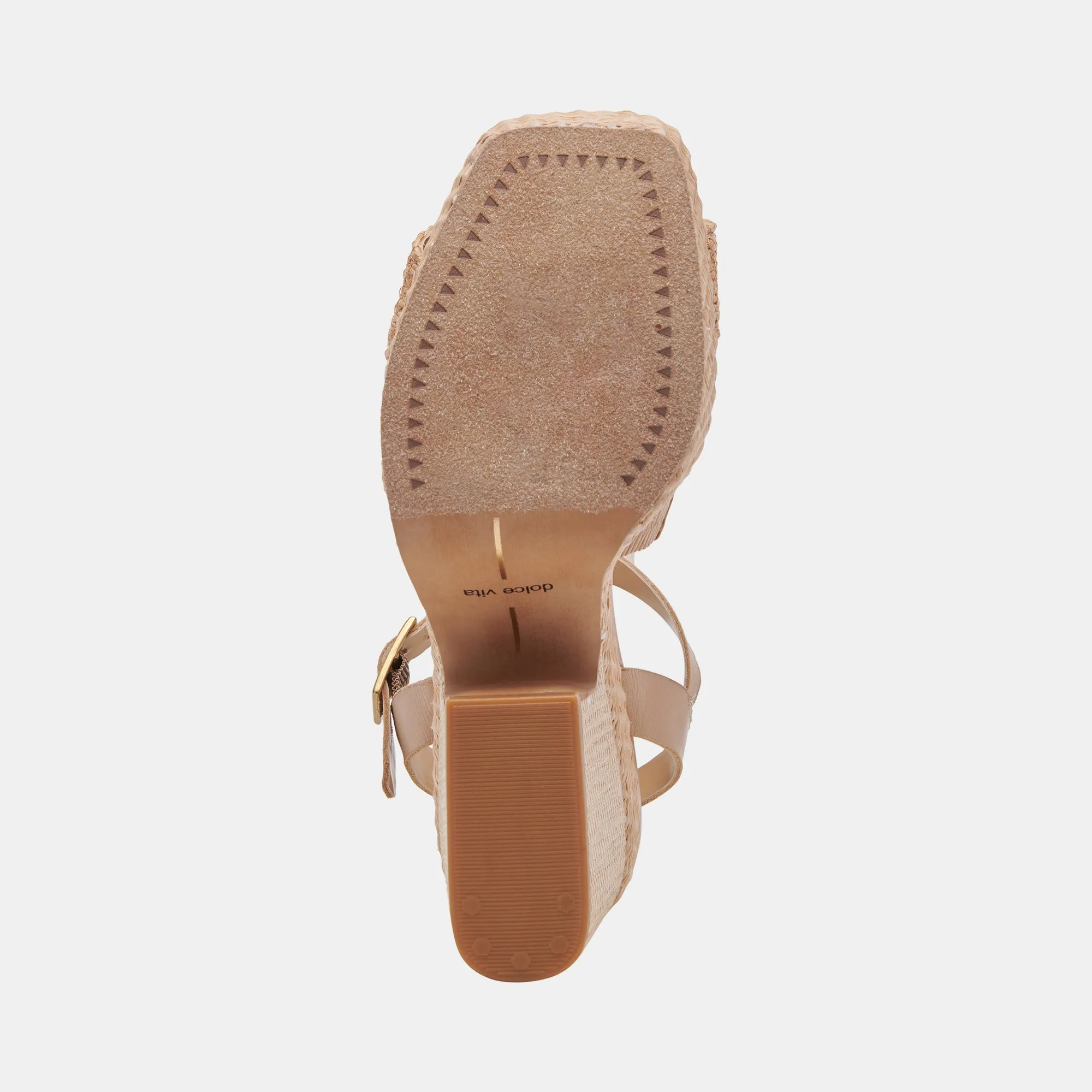 TALONS CALE LT RAFFIA NATUREL