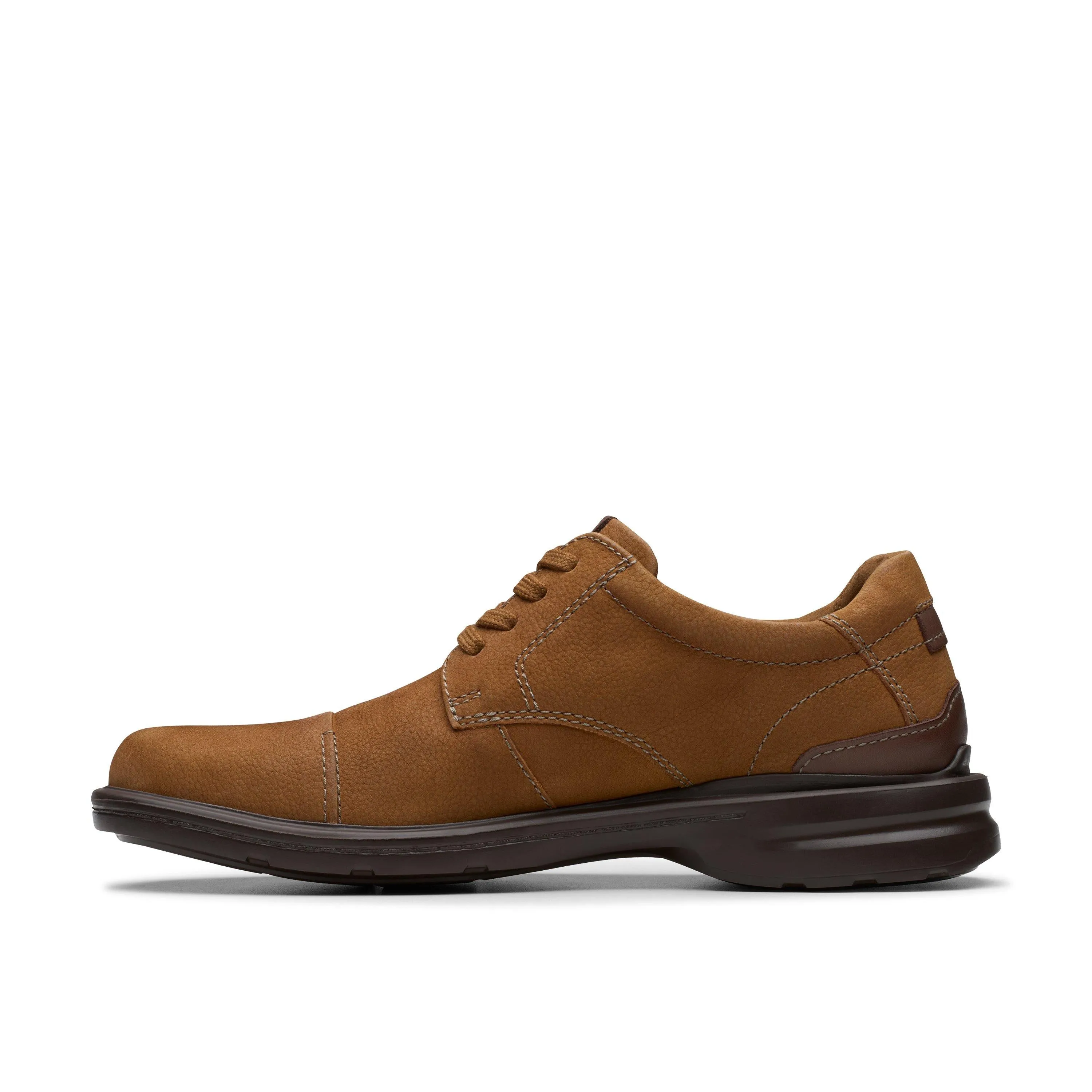 Casquette Clarks Gessler en Nubuck huilé marron