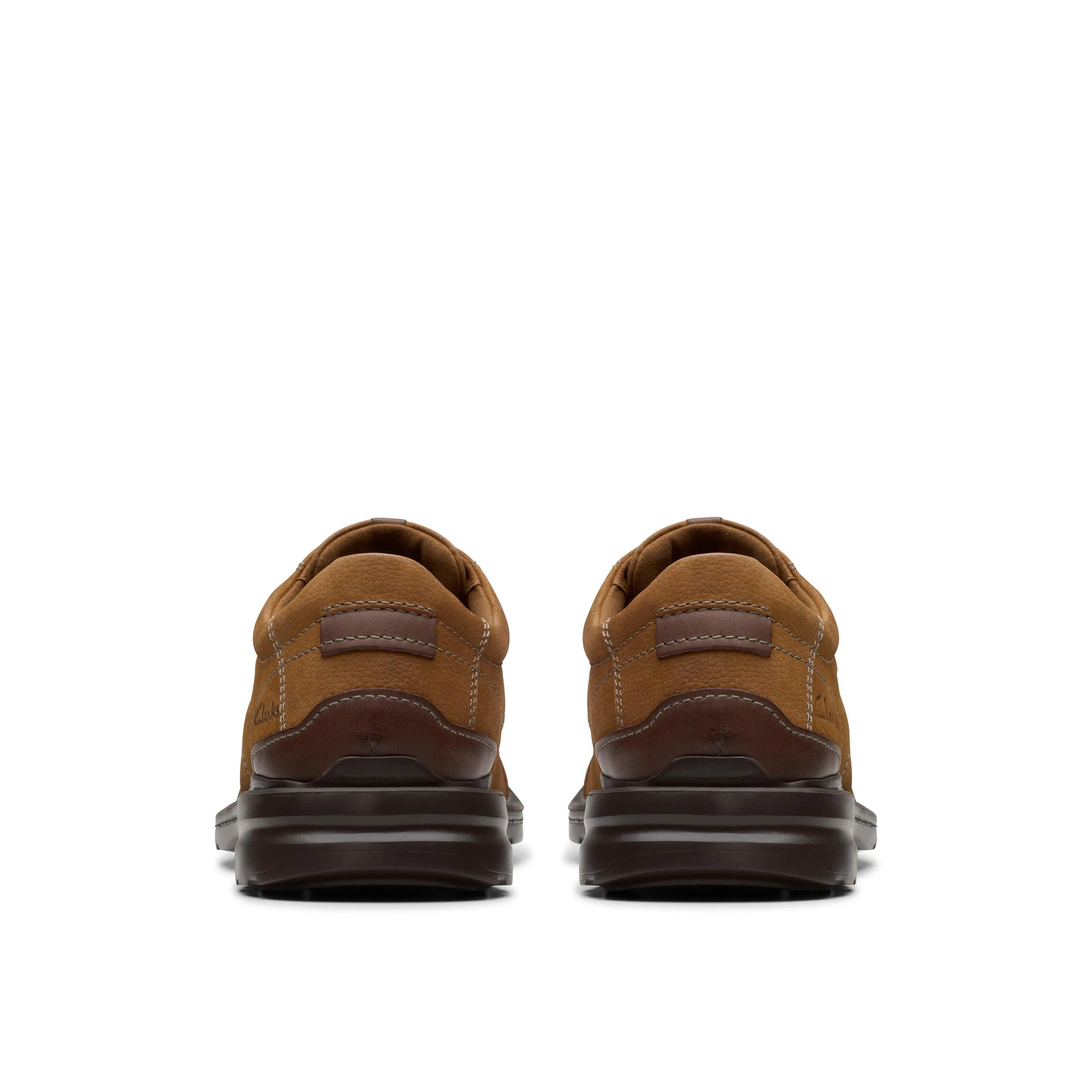Casquette Clarks Gessler en Nubuck huilé marron