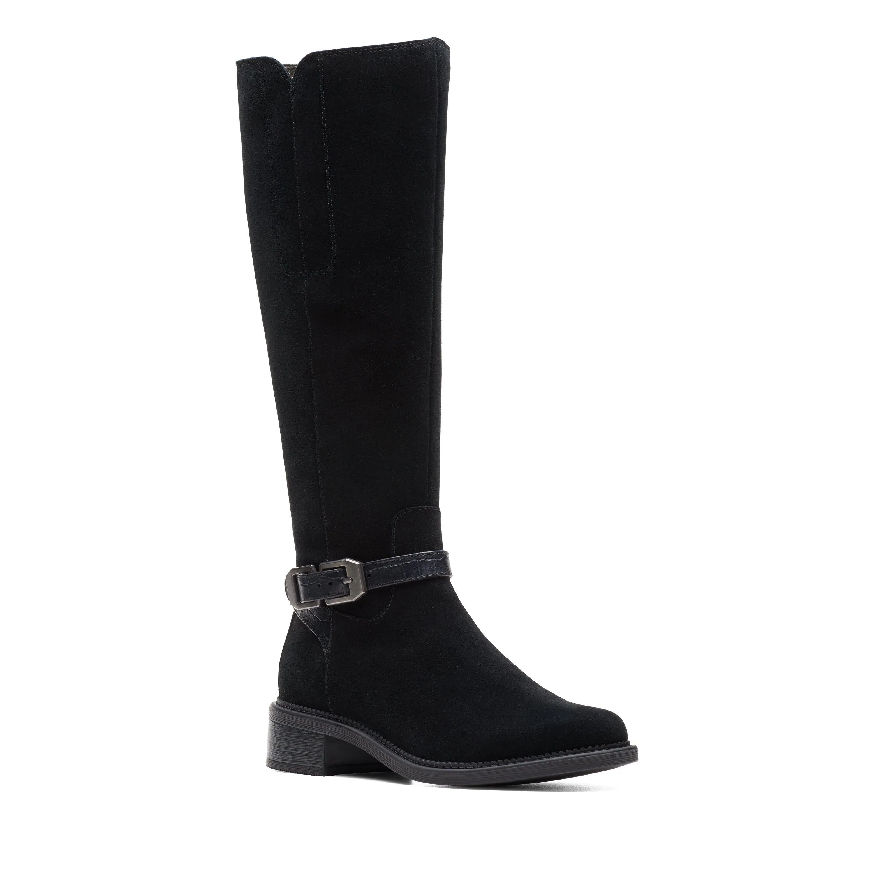Clarks Maye Aster en Suède Noir