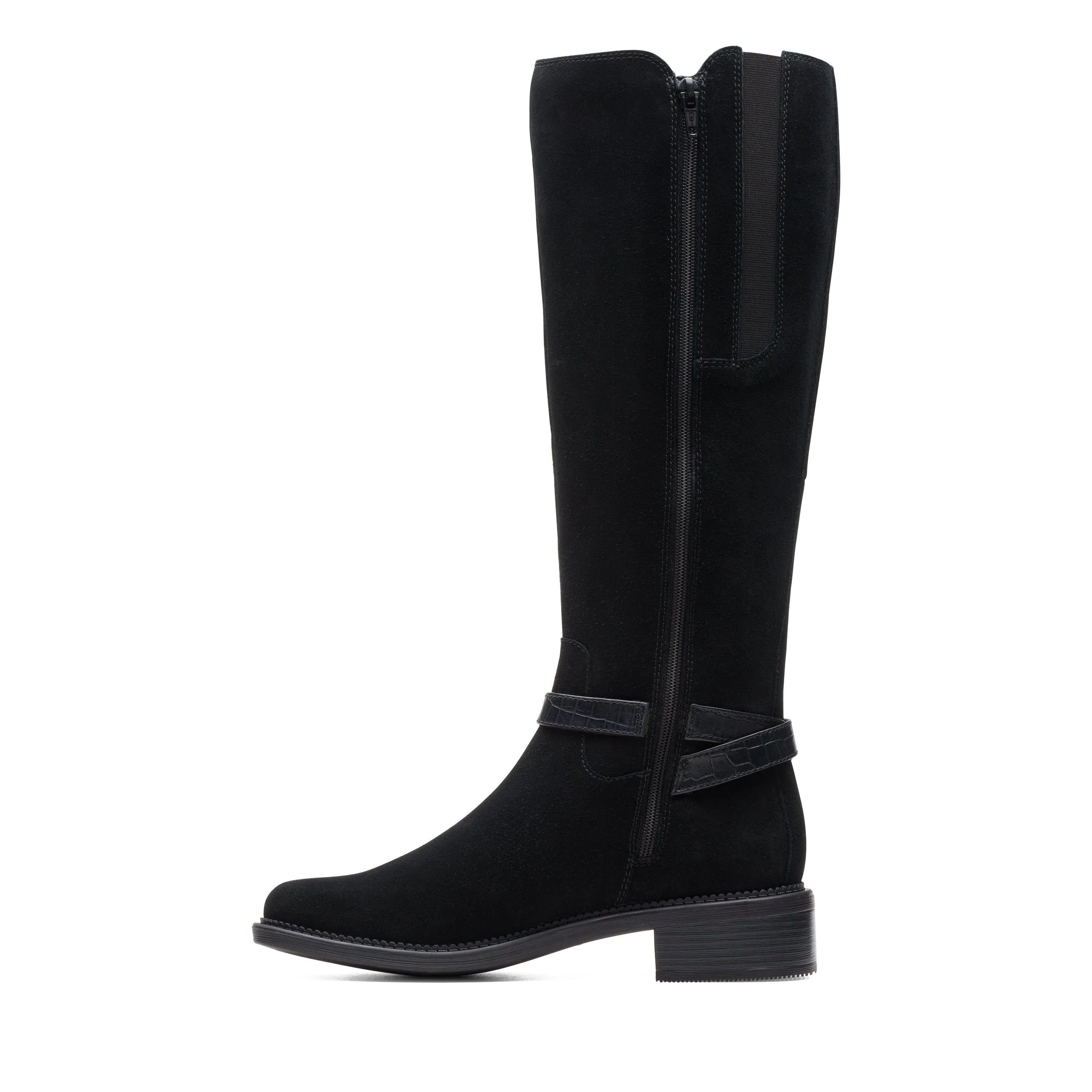 Clarks Maye Aster en Suède Noir