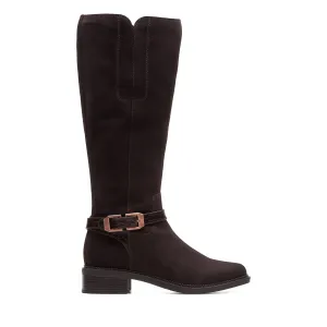 Clarks Maye Aster en daim marron