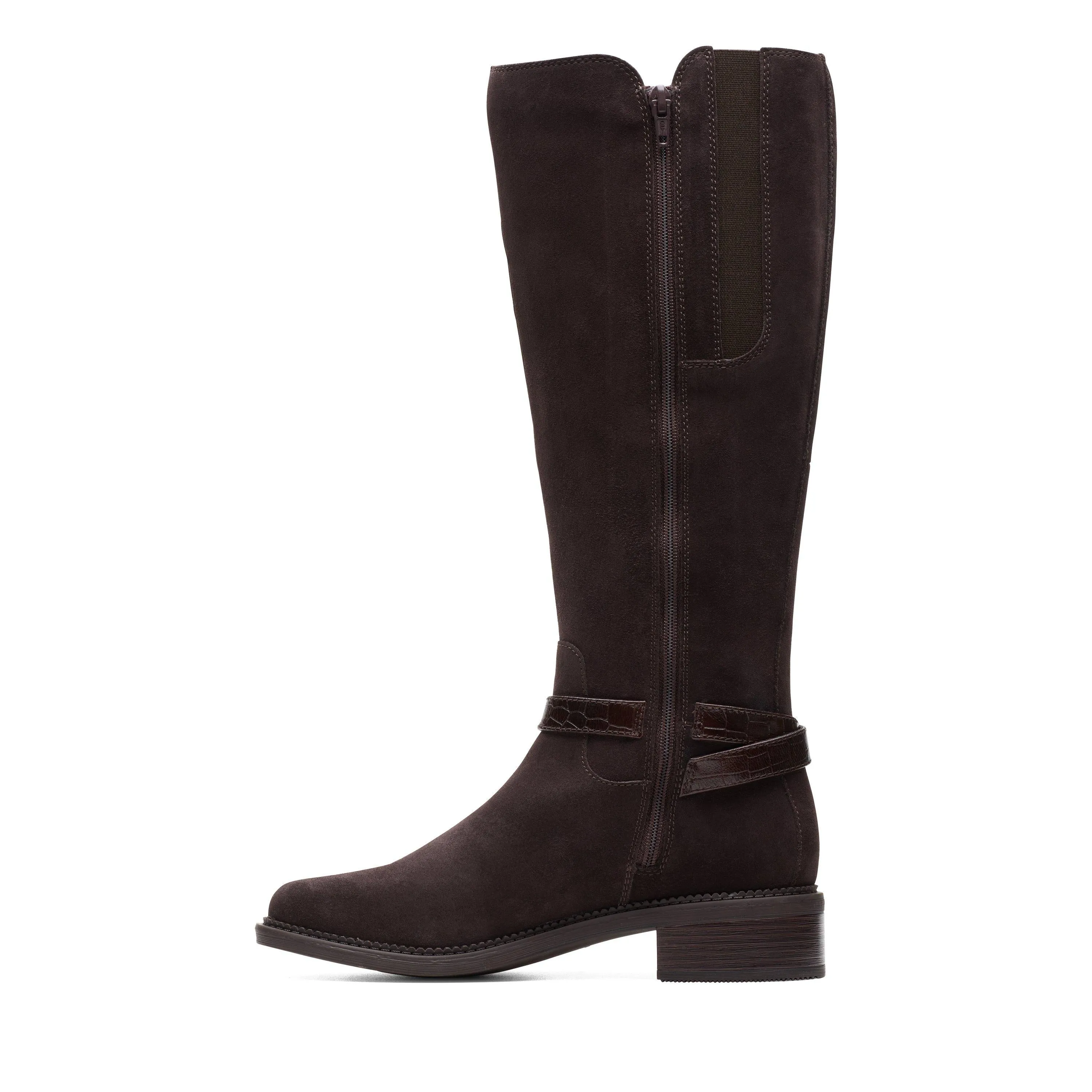 Clarks Maye Aster en daim marron