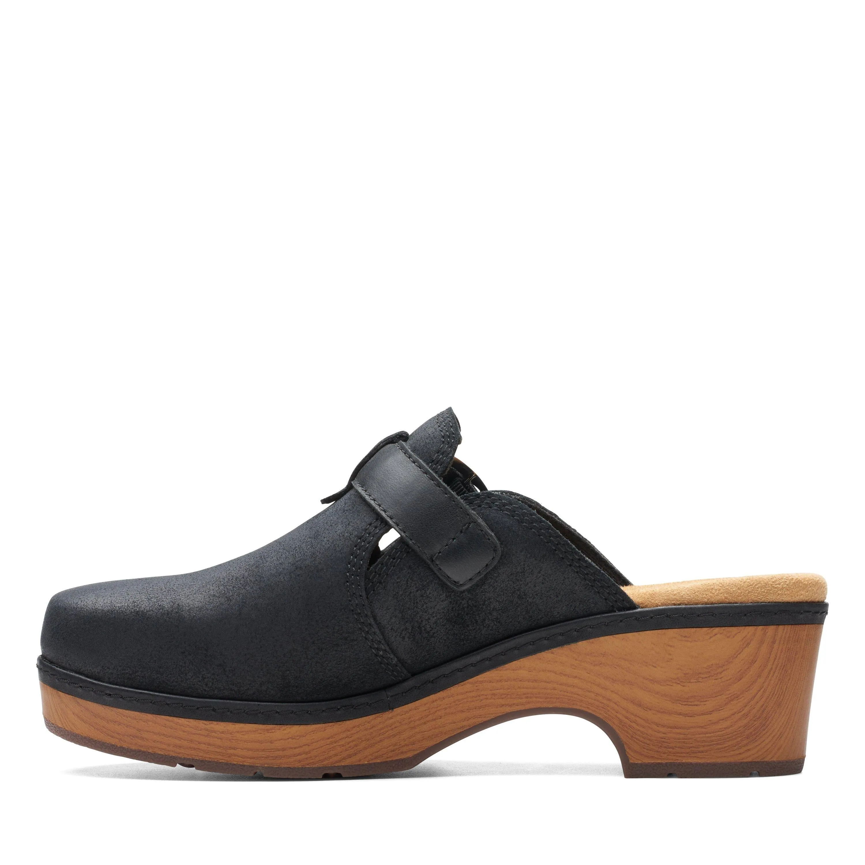 Clarks Paizlee Nora en daim noir