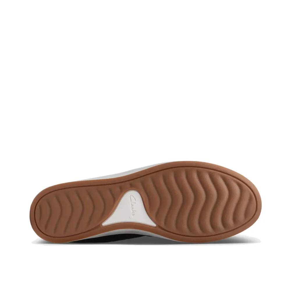 Clarks Breeze Emily pour Femme, Mocassin à Perforations Noir