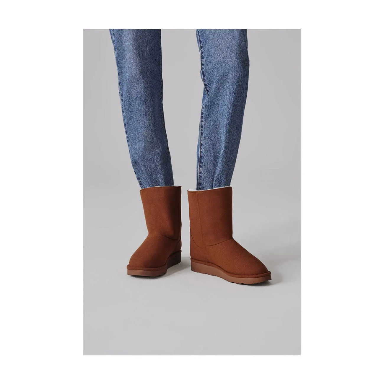 Bottes classiques unisexes en simili-fourrure végane | Plusieurs couleurs