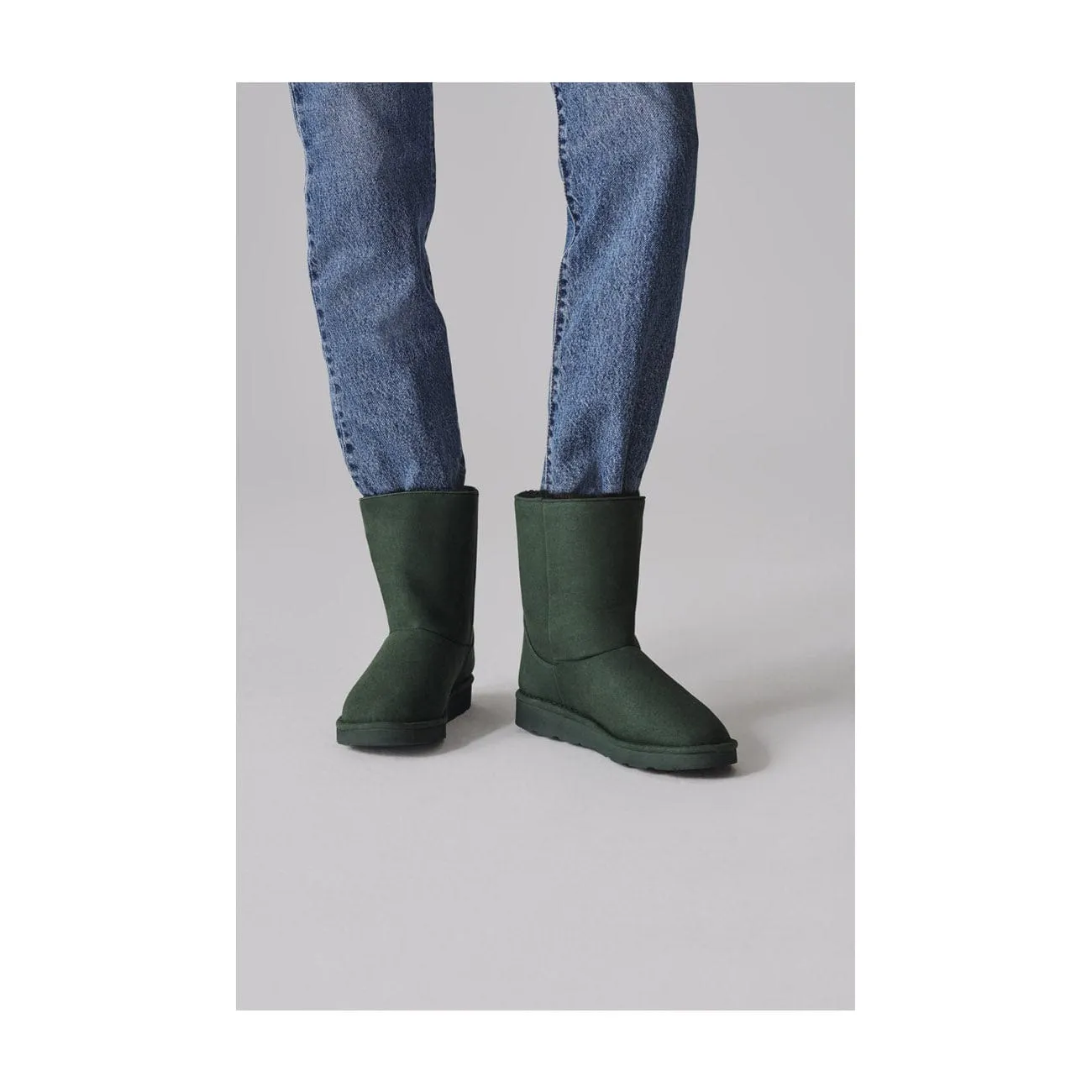Bottes classiques unisexes en simili-fourrure végane | Plusieurs couleurs
