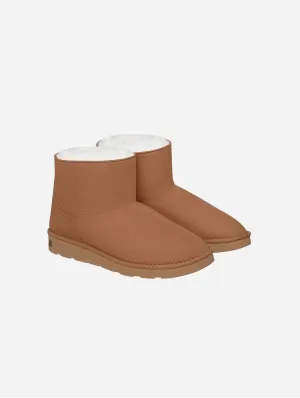 Bottes courtes unisexes classiques en simili fourrure végane | Plusieurs couleurs