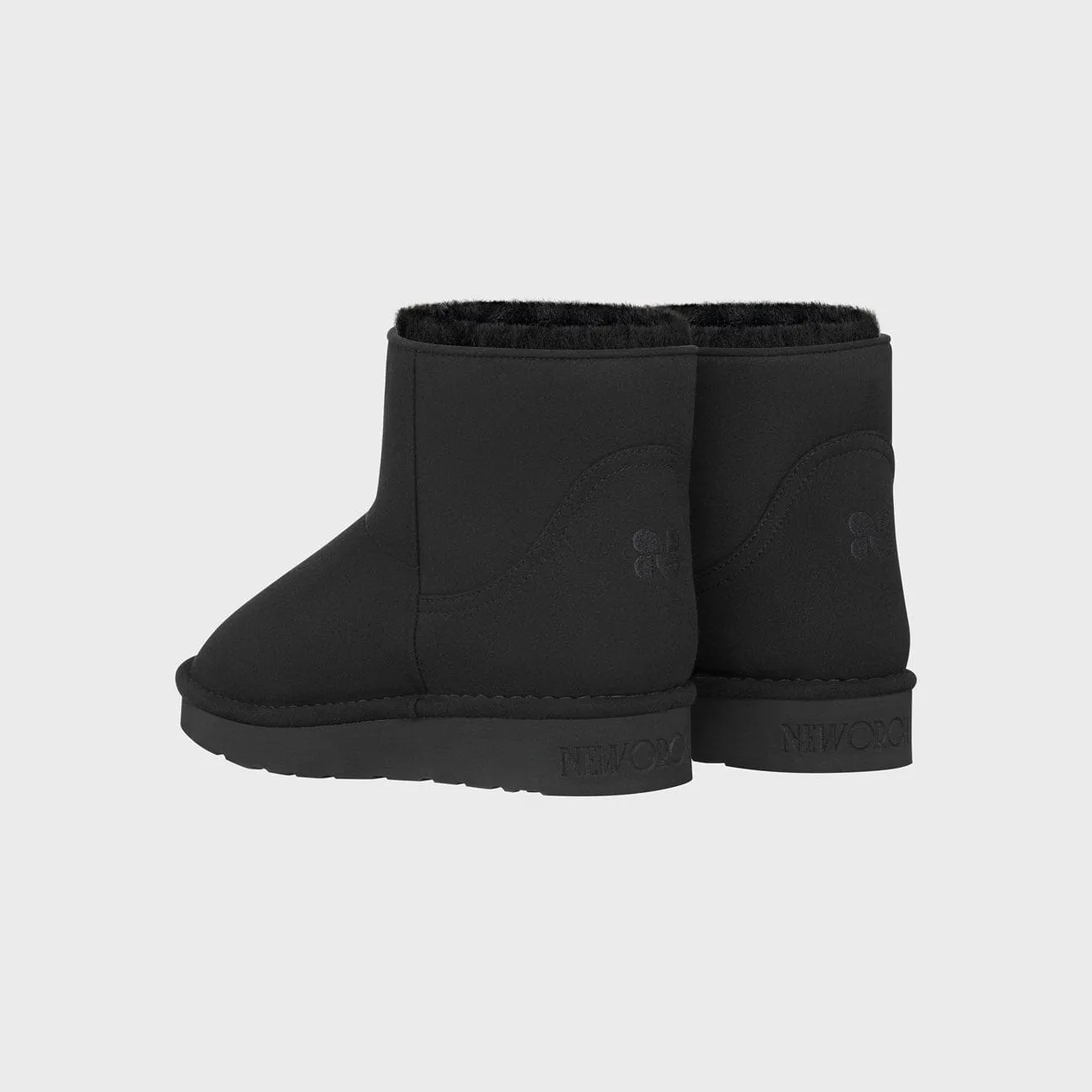 Bottes courtes unisexes classiques en simili fourrure végane | Plusieurs couleurs