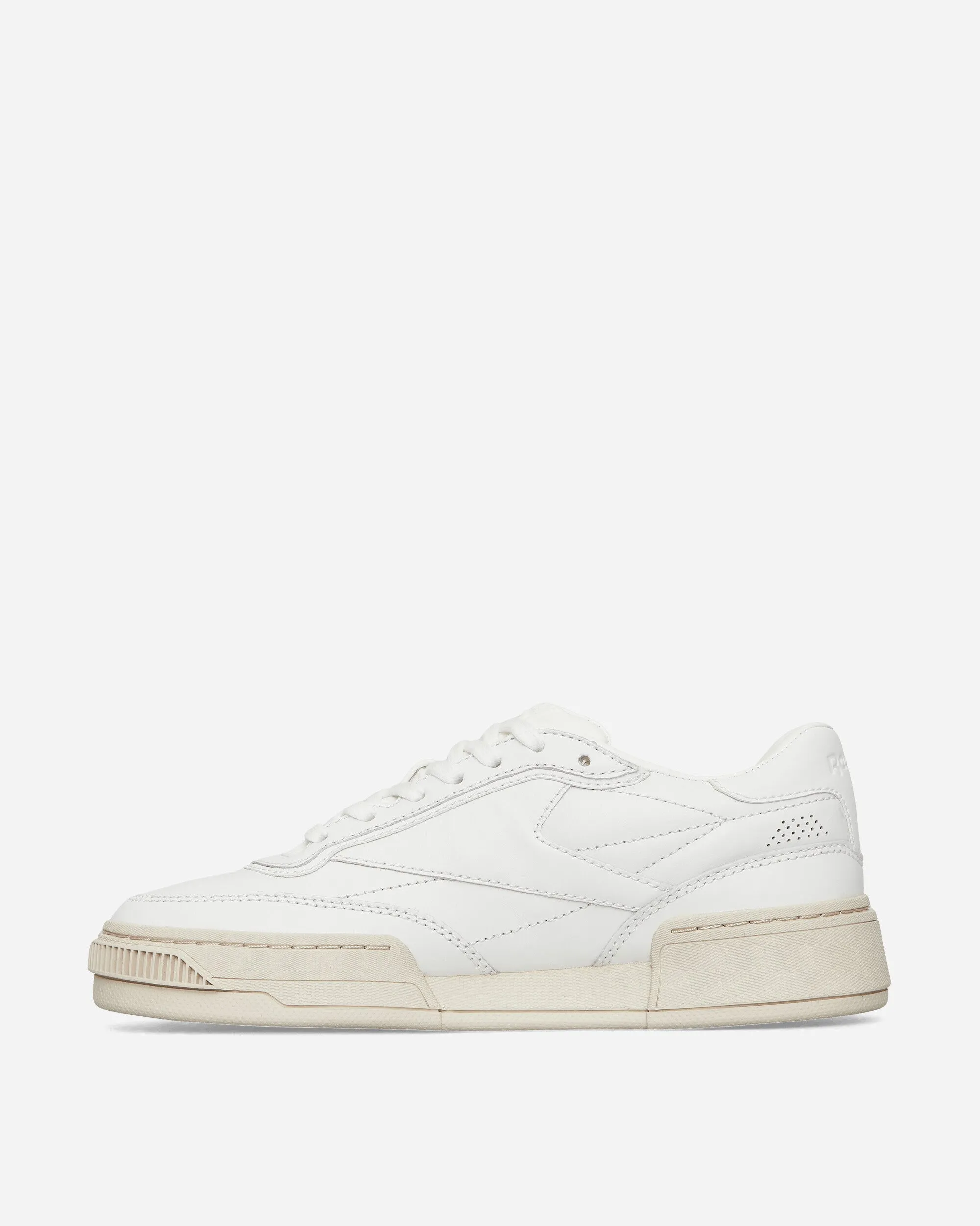 Baskets Club C en cuir blanc
