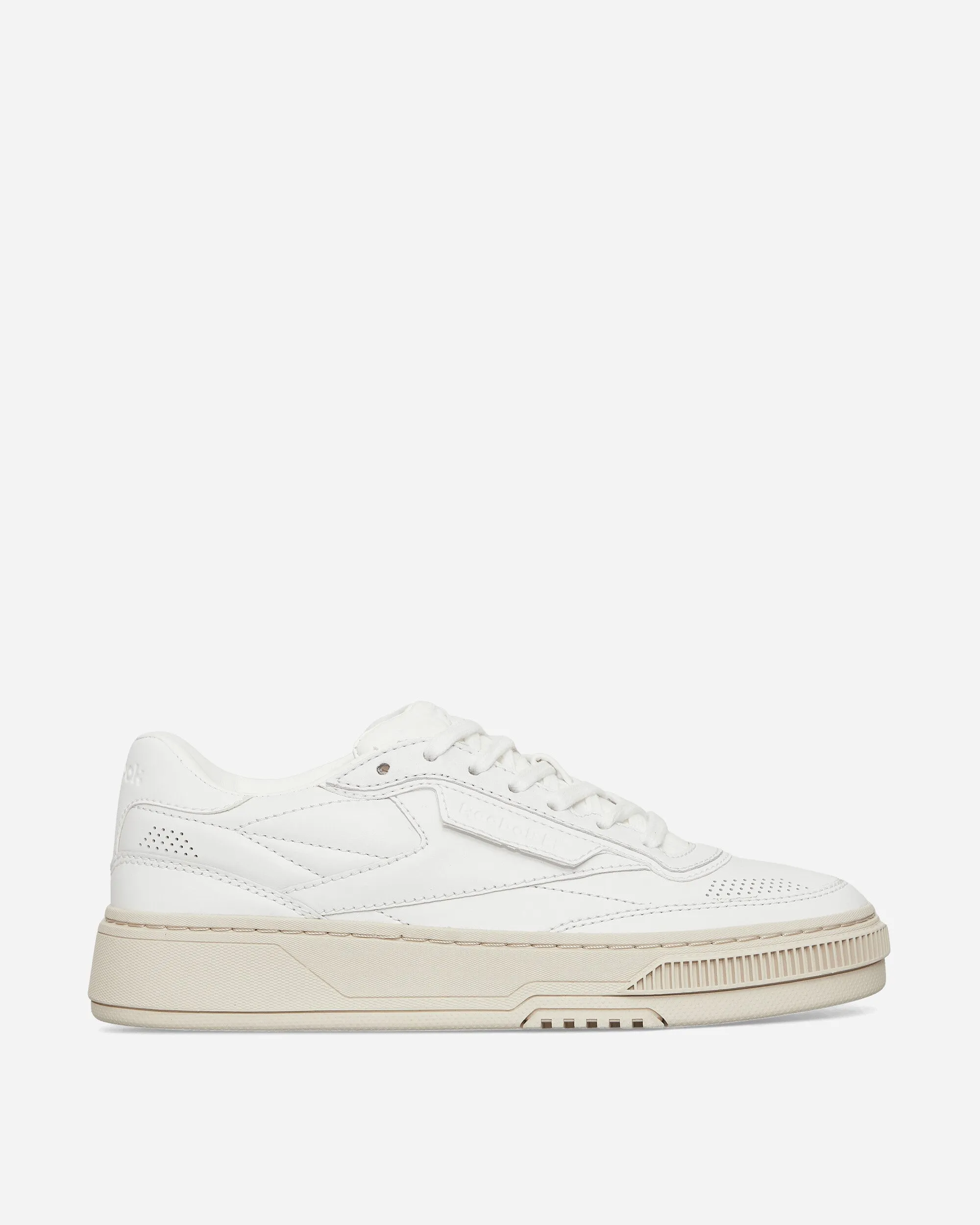 Baskets Club C en cuir blanc