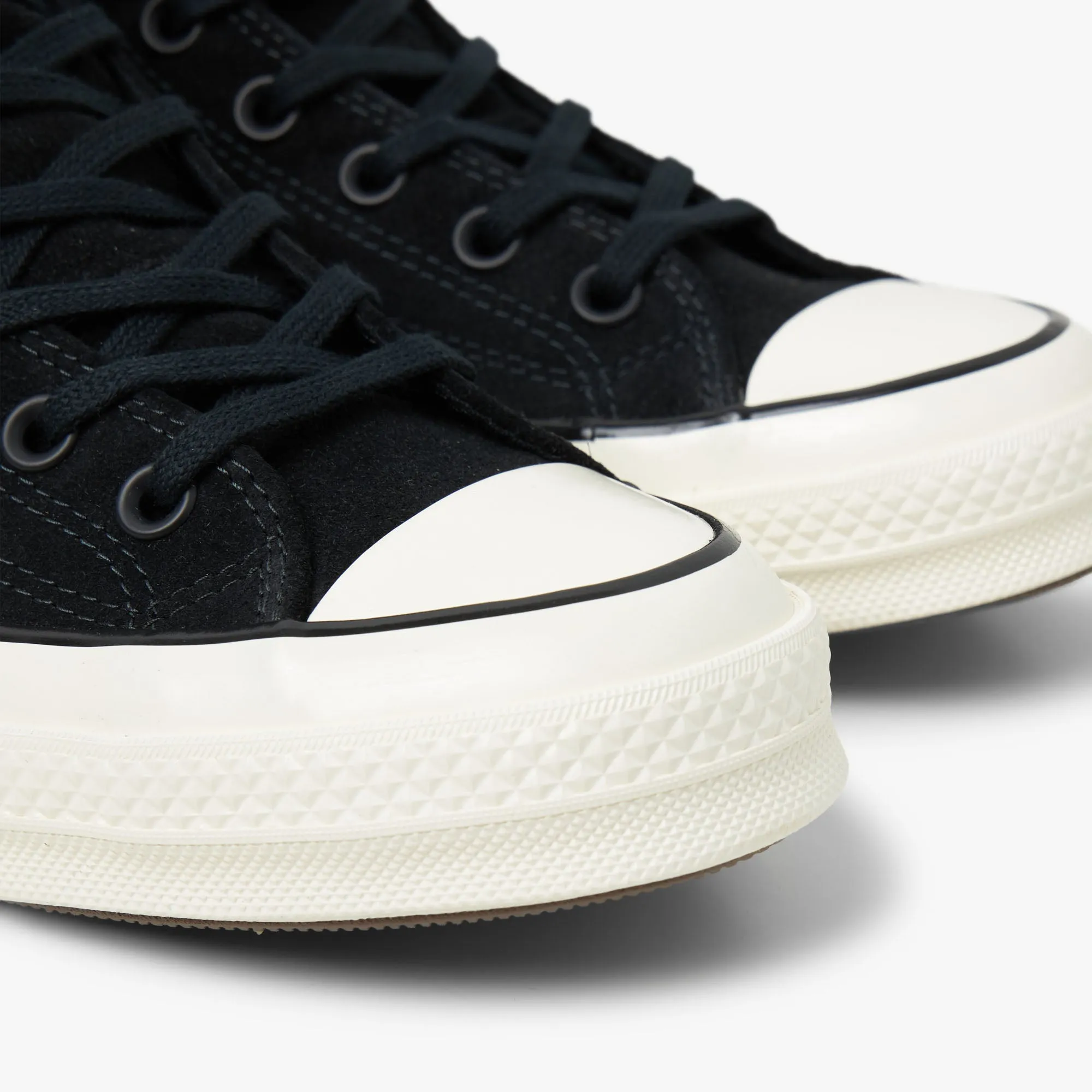 Converse Chuck 70 Hi Suède Noir / Aigrette - Bleu Ancestral