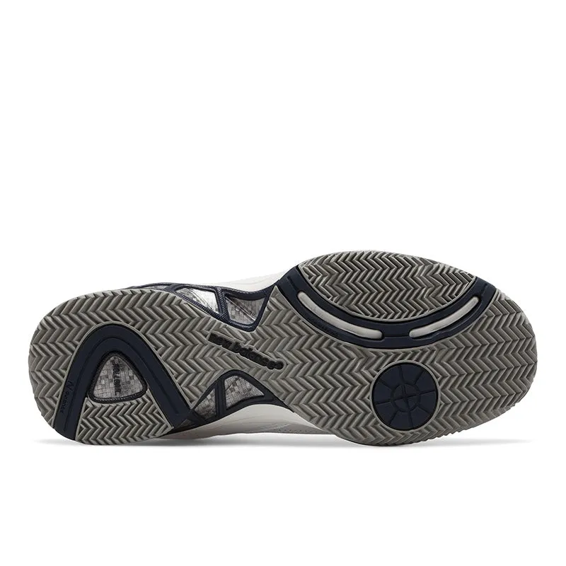 Court 806 - Blanc avec Marine - Homme