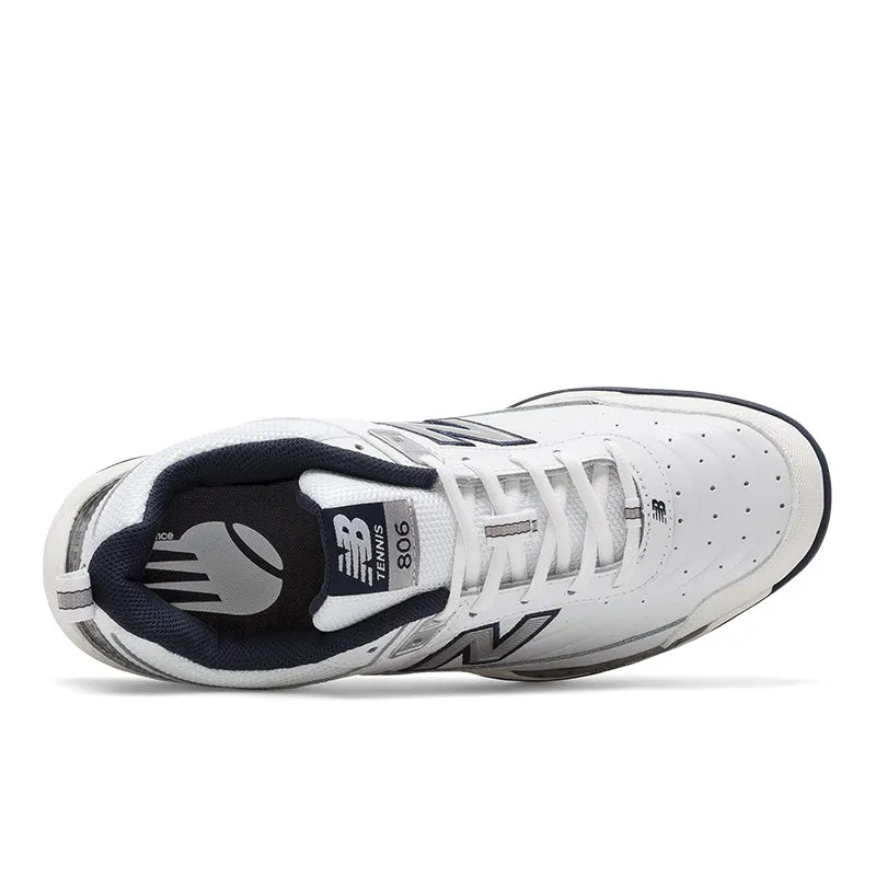 Court 806 - Blanc avec Marine - Homme