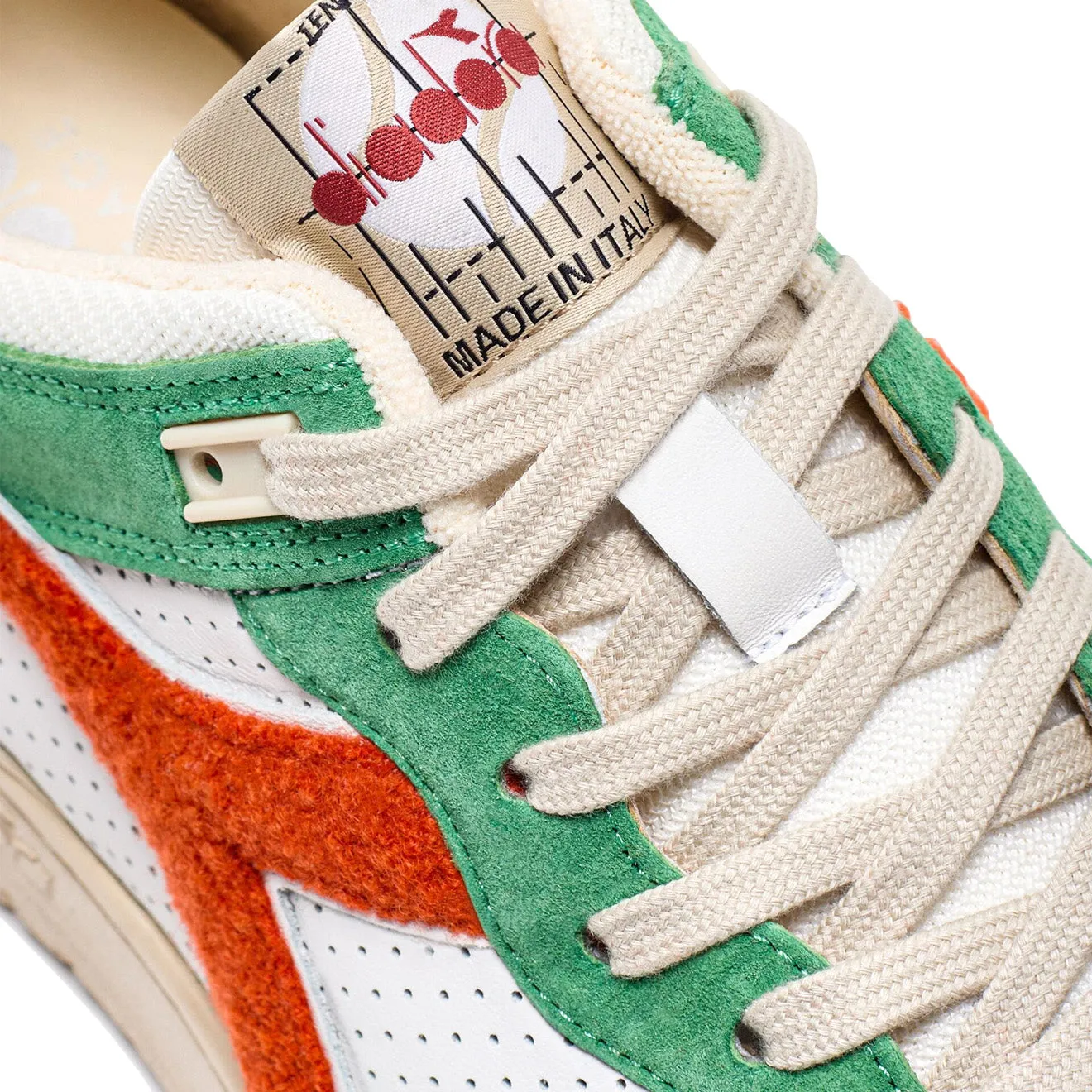 Diadora B.560 Chaussure de sport d'occasion RR Italia Cuite Marron