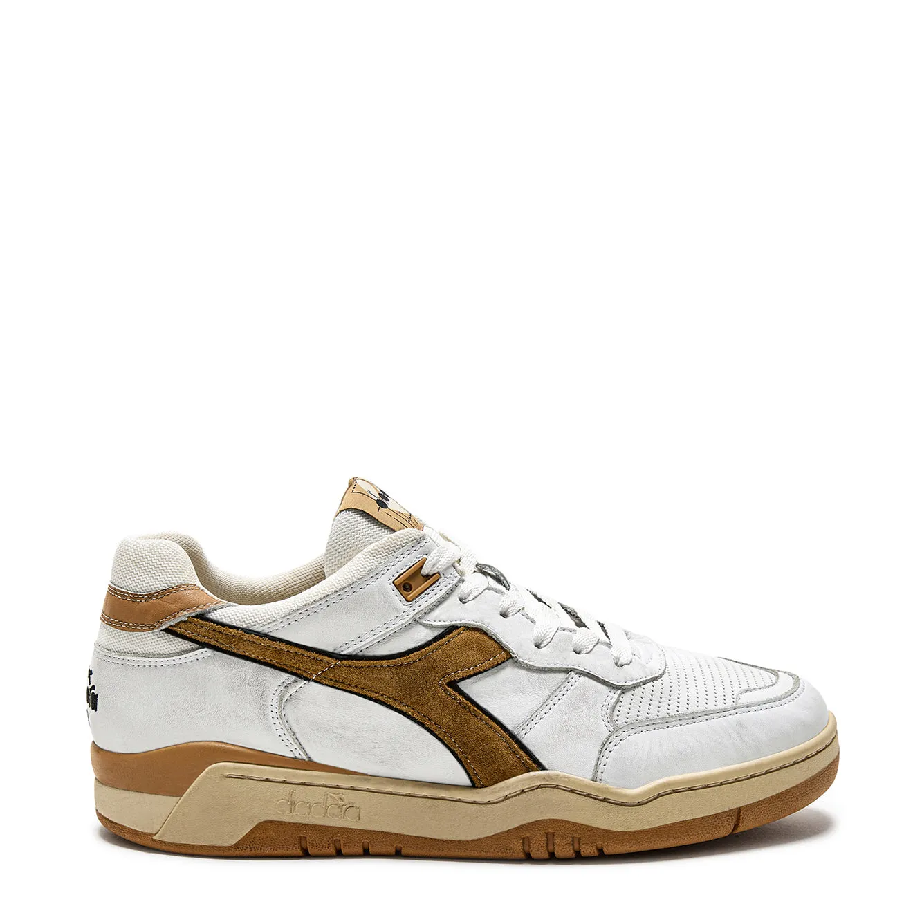 Diadora B.560 Chaussure d'entraînement d'occasion Blanc / Beige Doe