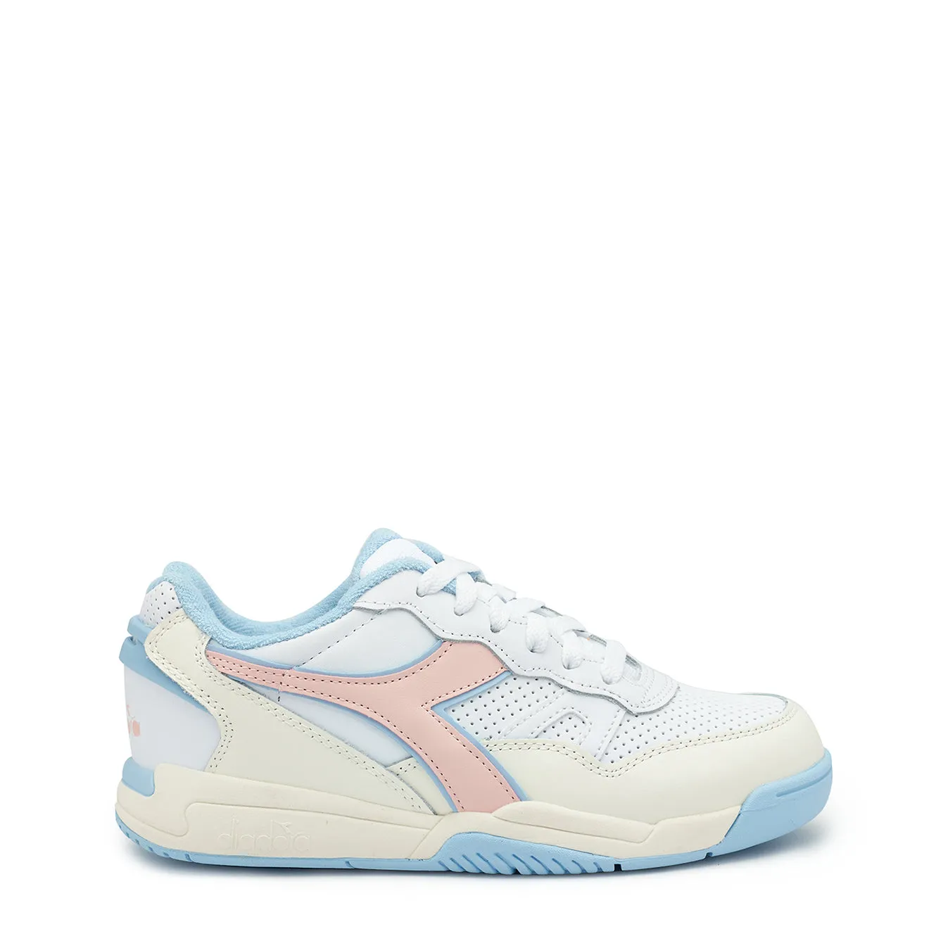 Diadora Winner Trainer pour Femmes Blanc / Peach Whip