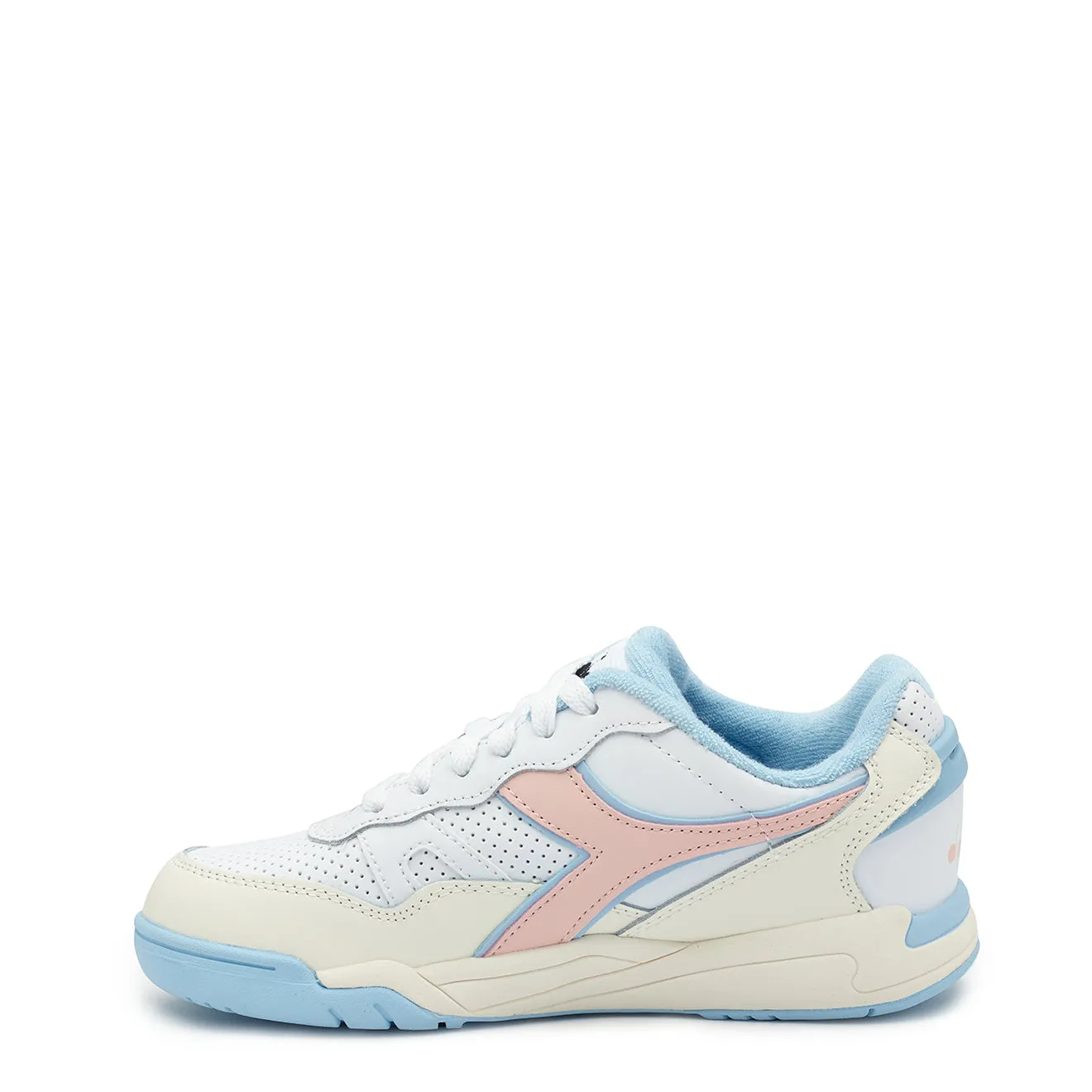 Diadora Winner Trainer pour Femmes Blanc / Peach Whip