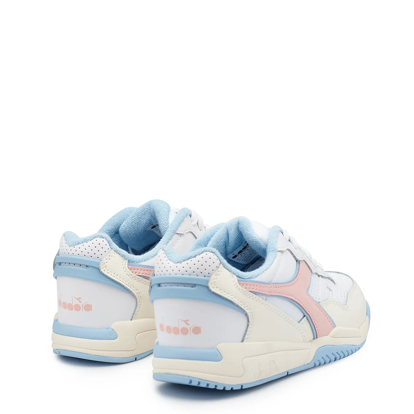 Diadora Winner Trainer pour Femmes Blanc / Peach Whip