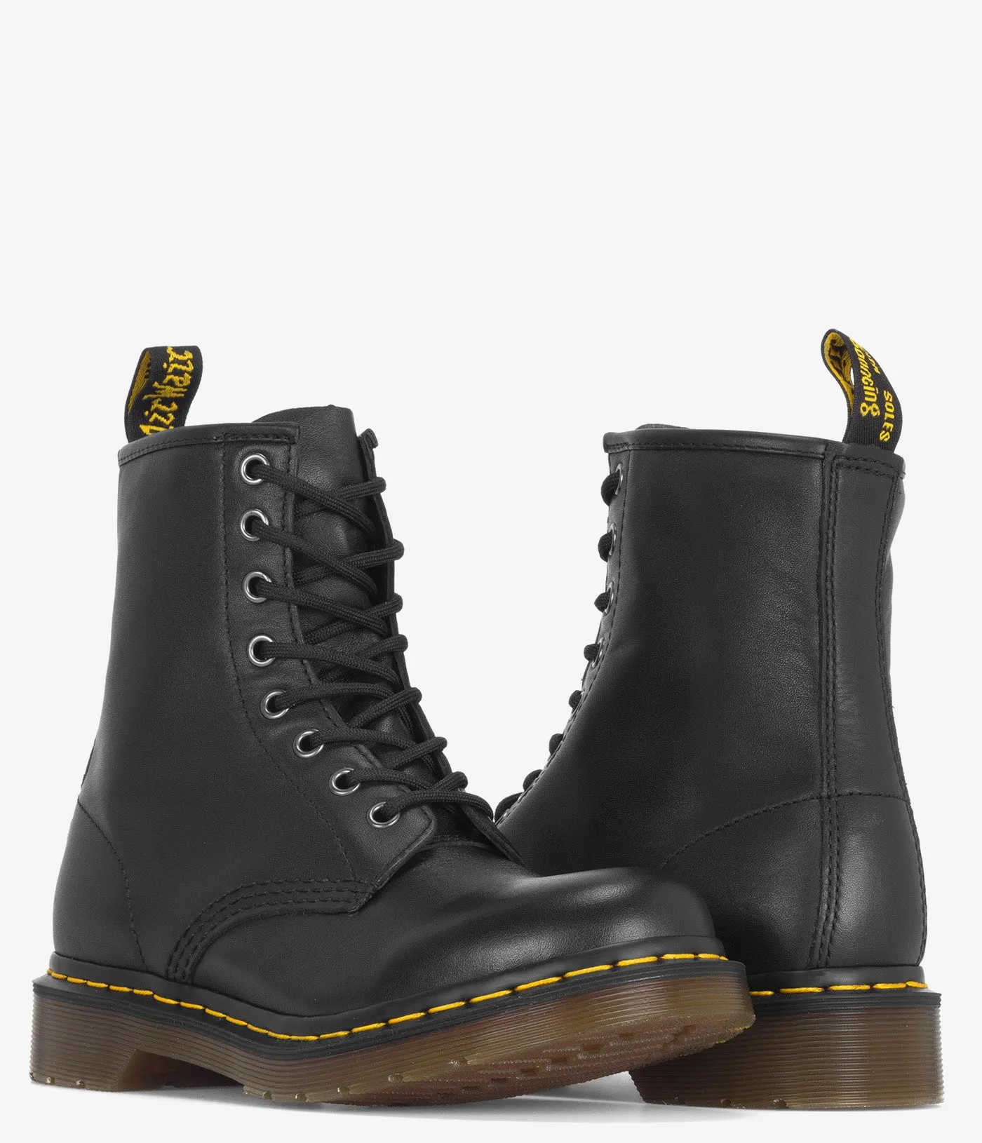 Dr. Martens 1460 Bottines à Lacets en Cuir Nappa - Femme