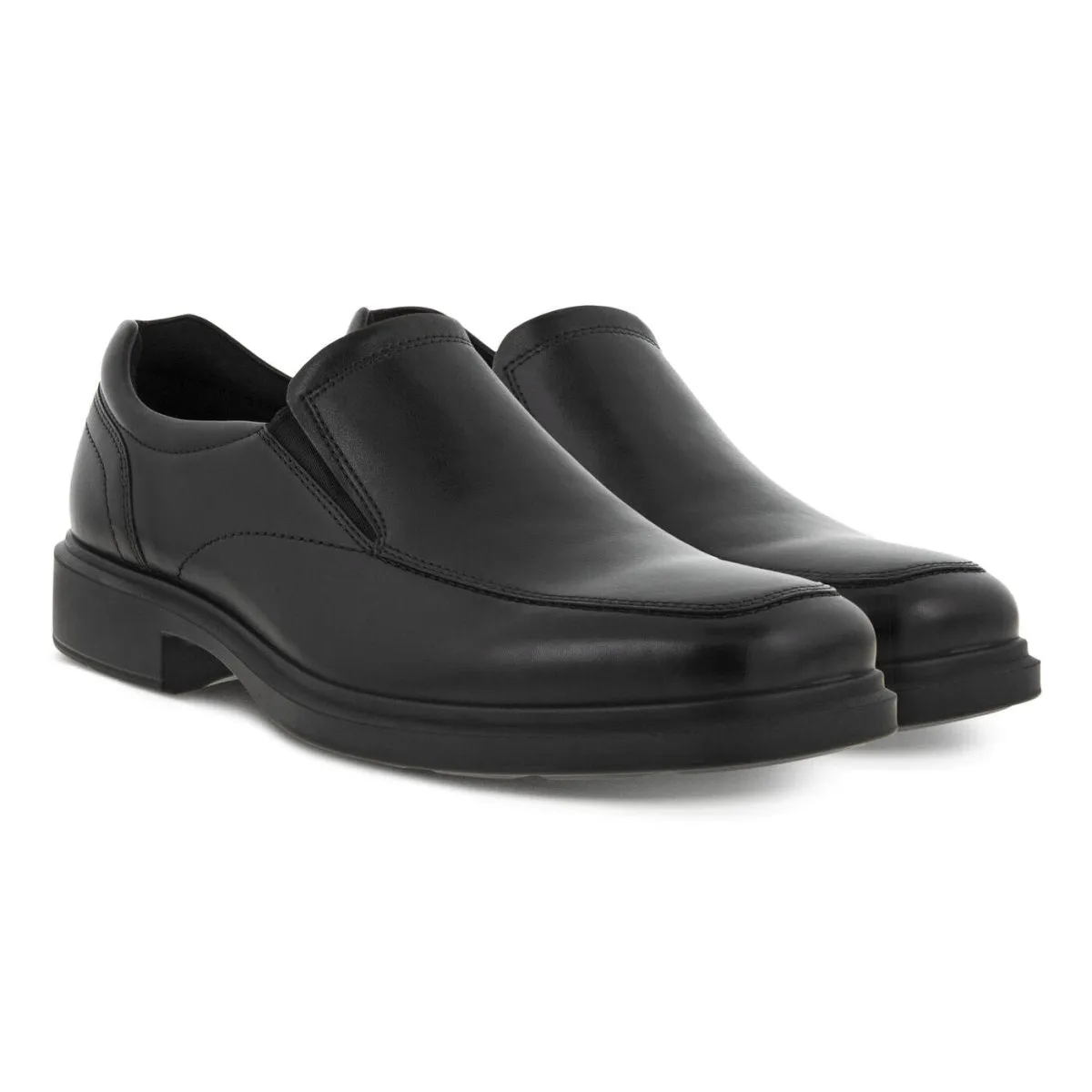 ECCO Helsinki 2.0 pour Homme, Richelieu à Bout Rond Noir