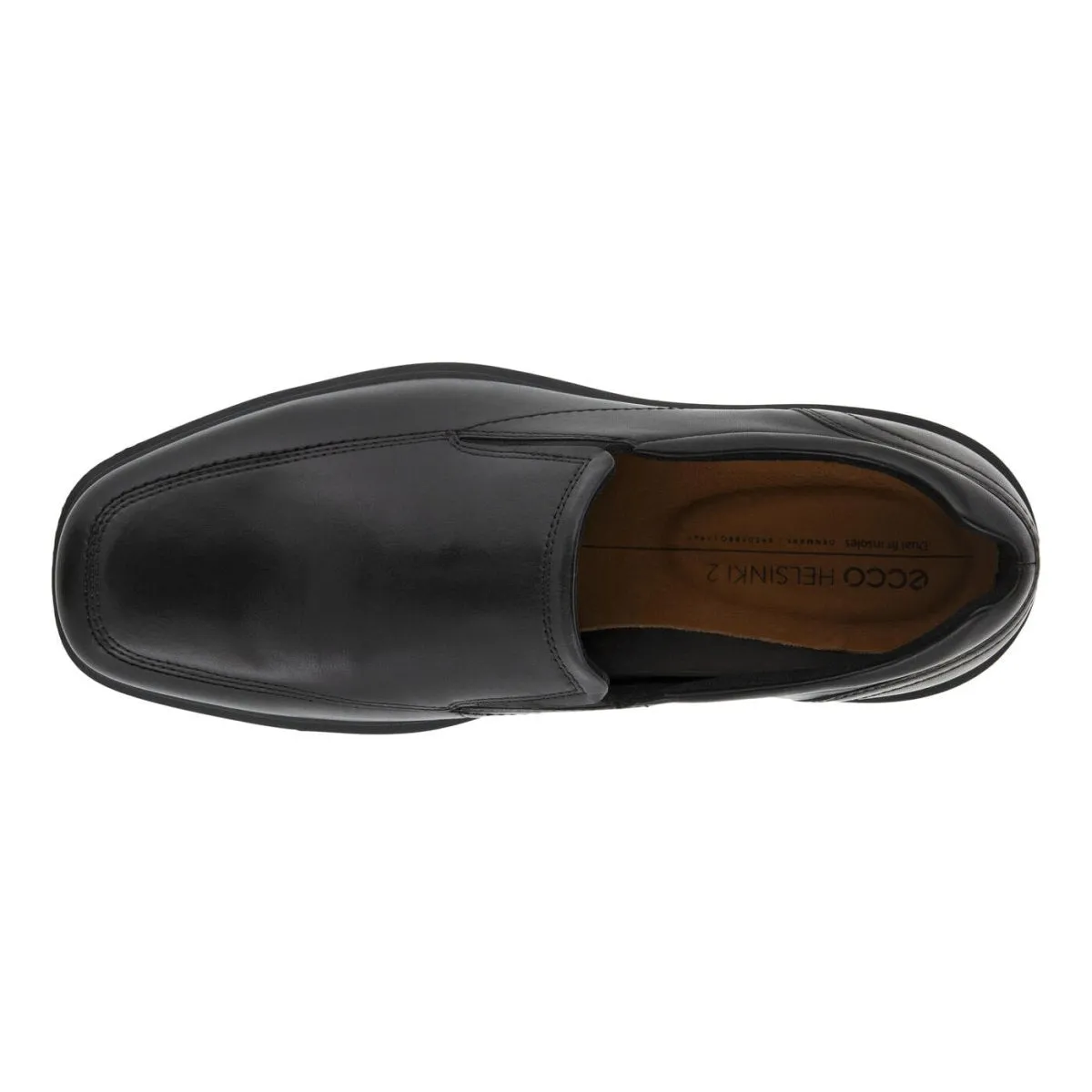 ECCO Helsinki 2.0 pour Homme, Richelieu à Bout Rond Noir