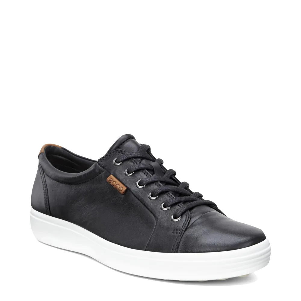 Ecco Chaussure de Sport Souple 7 en Cuir pour Homme en Noir