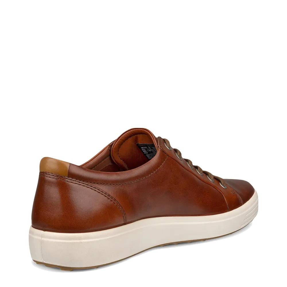 Ecco Chaussure de Sport en Cuir Souple 7 pour Homme en Cognac