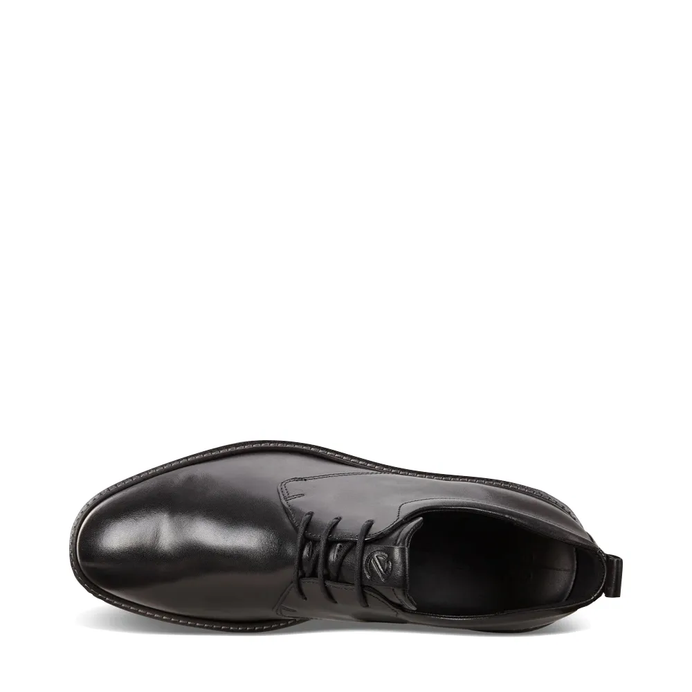 Chaussure Ecco Men's ST. 1 Hybrid à bout rond en noir