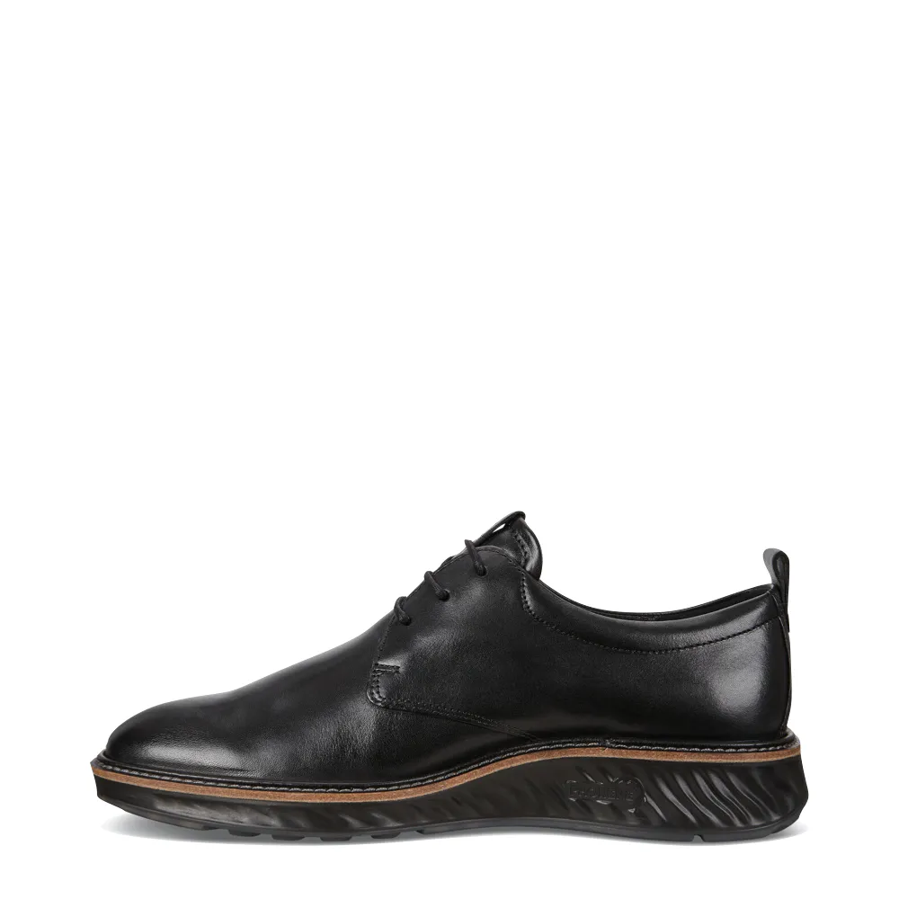 Chaussure Ecco Men's ST. 1 Hybrid à bout rond en noir