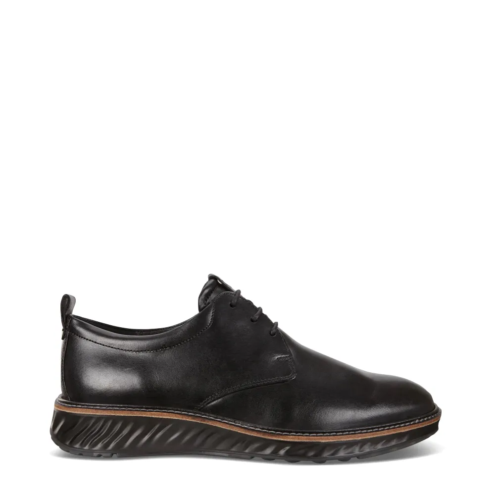Chaussure Ecco Men's ST. 1 Hybrid à bout rond en noir