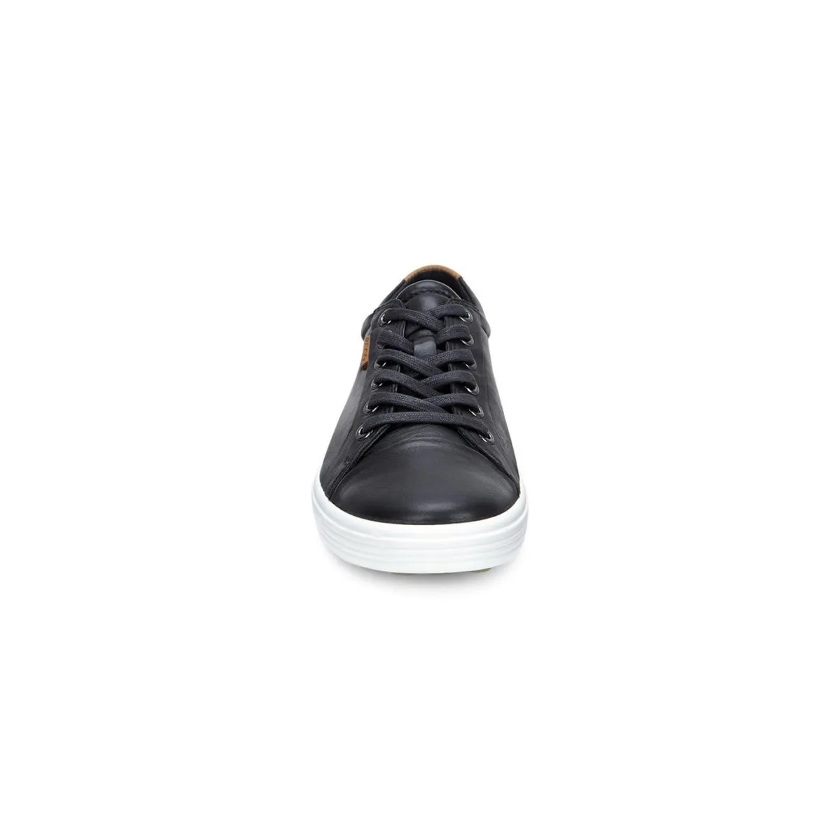 ECCO Femmes 430003 Soft 7 Sneaker en Cuir Noir