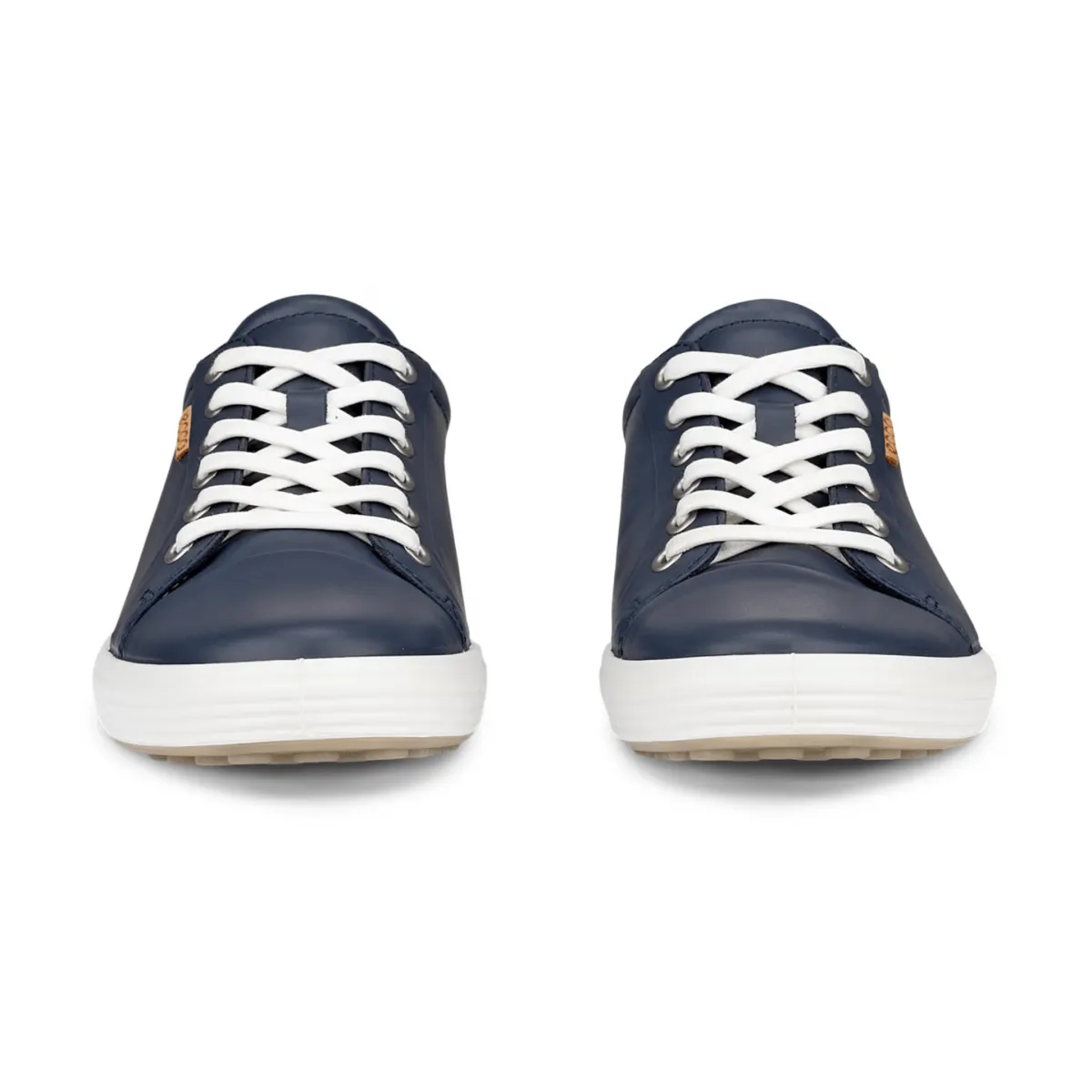Ecco Women's Soft 7 Sneaker en Cuir Marine